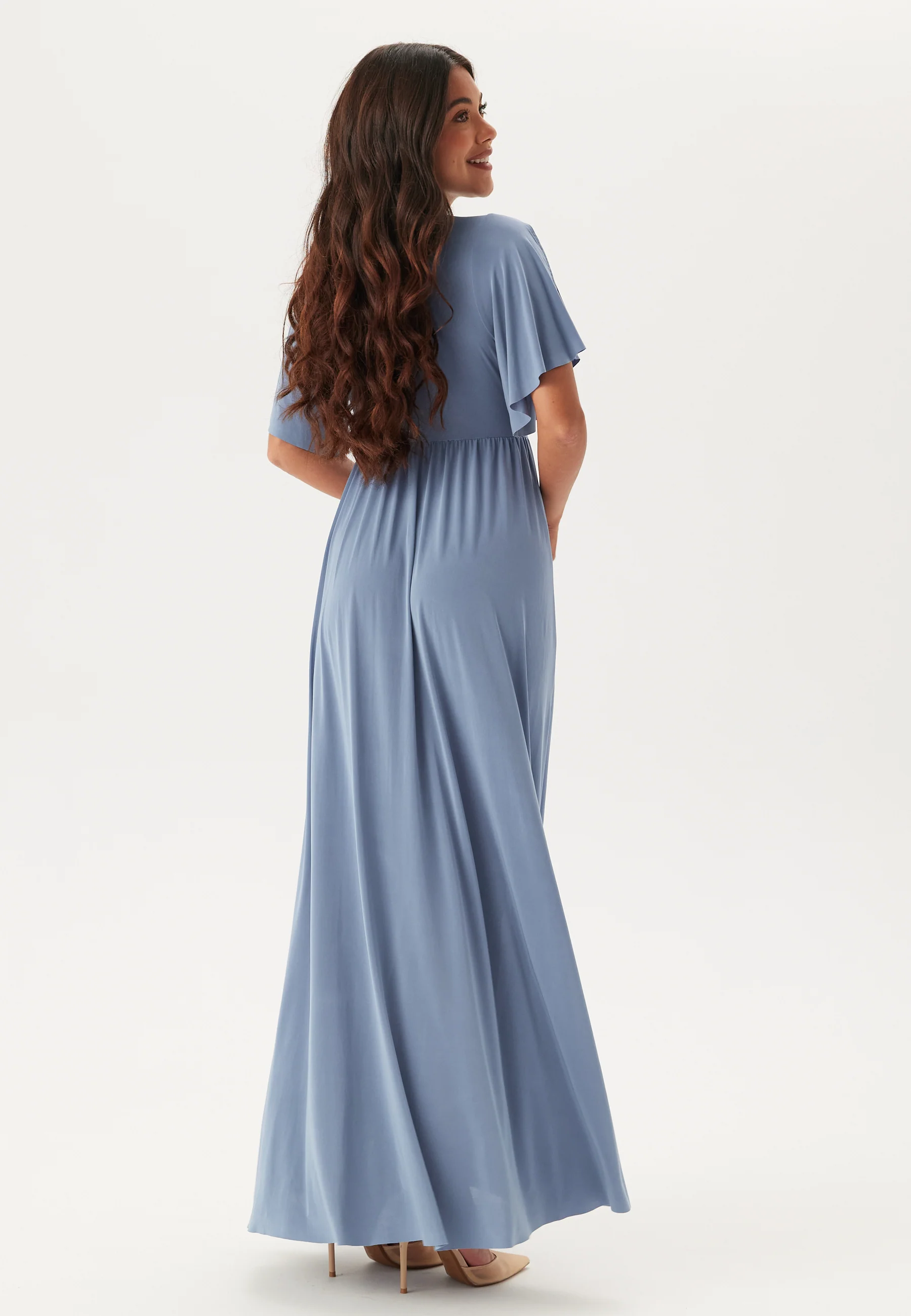 Butterfly Sleeve Soft Gown - Image 2