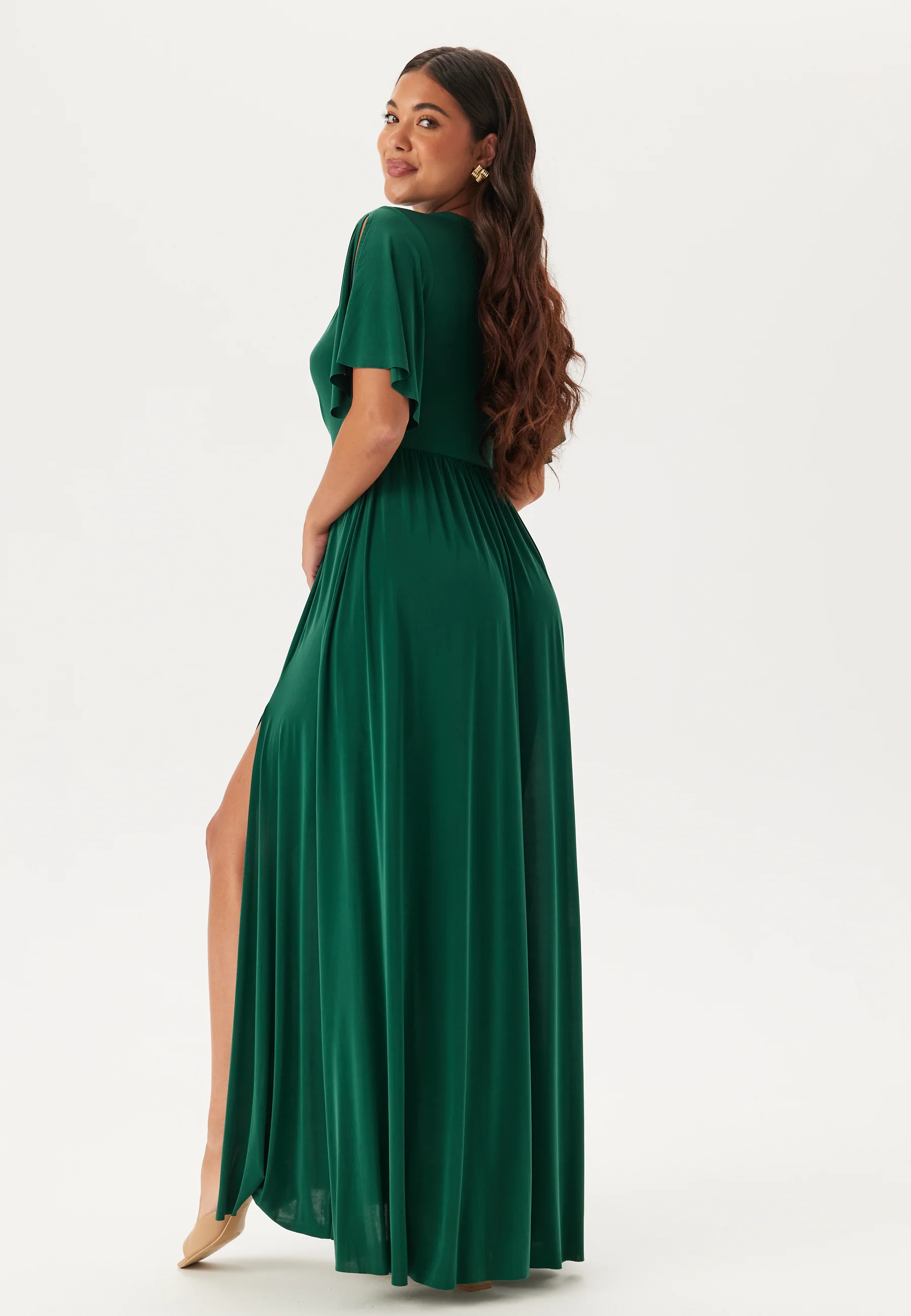 Butterfly Sleeve Soft Gown - Image 2