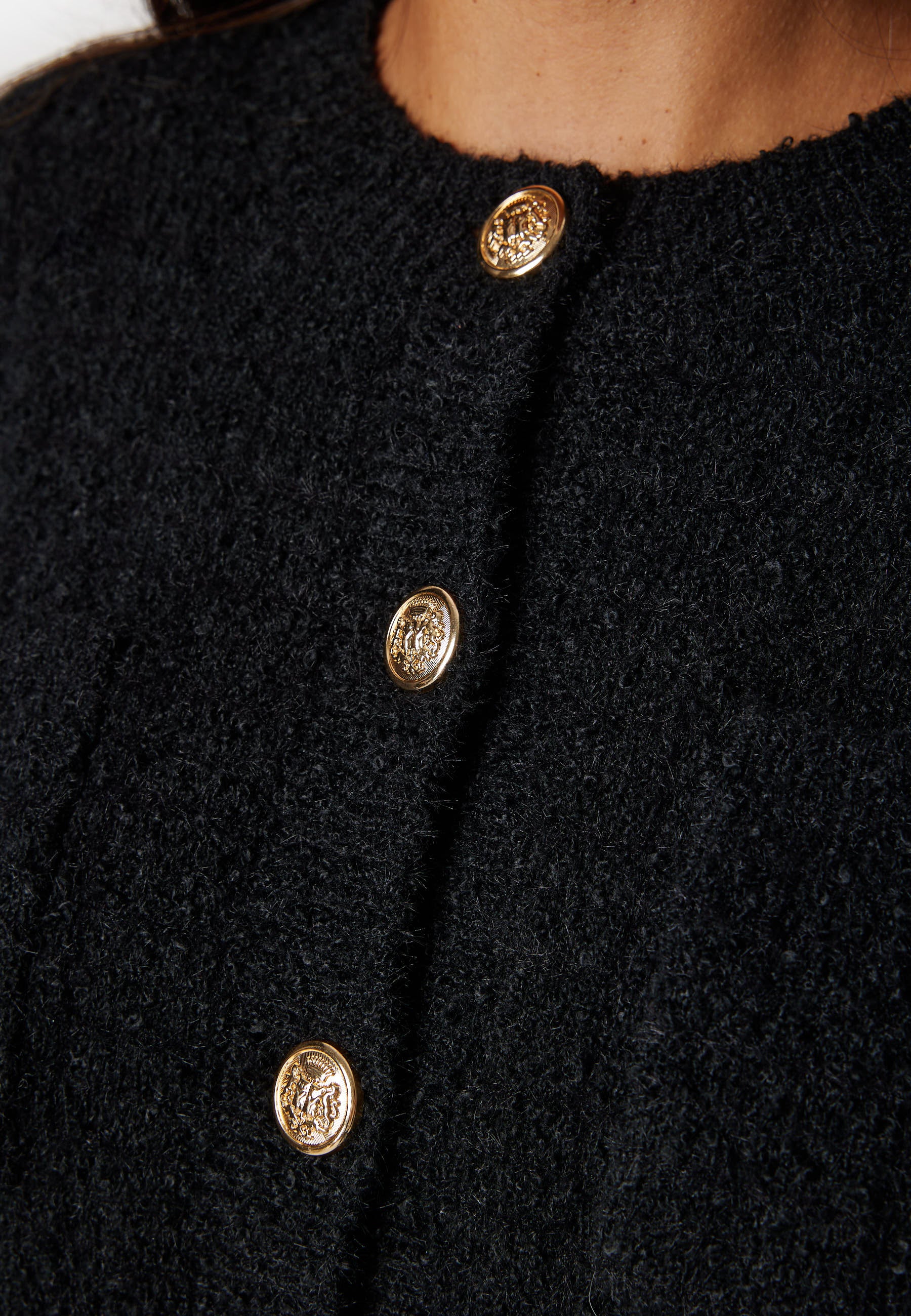 Button Knitted Jacket - Image 4
