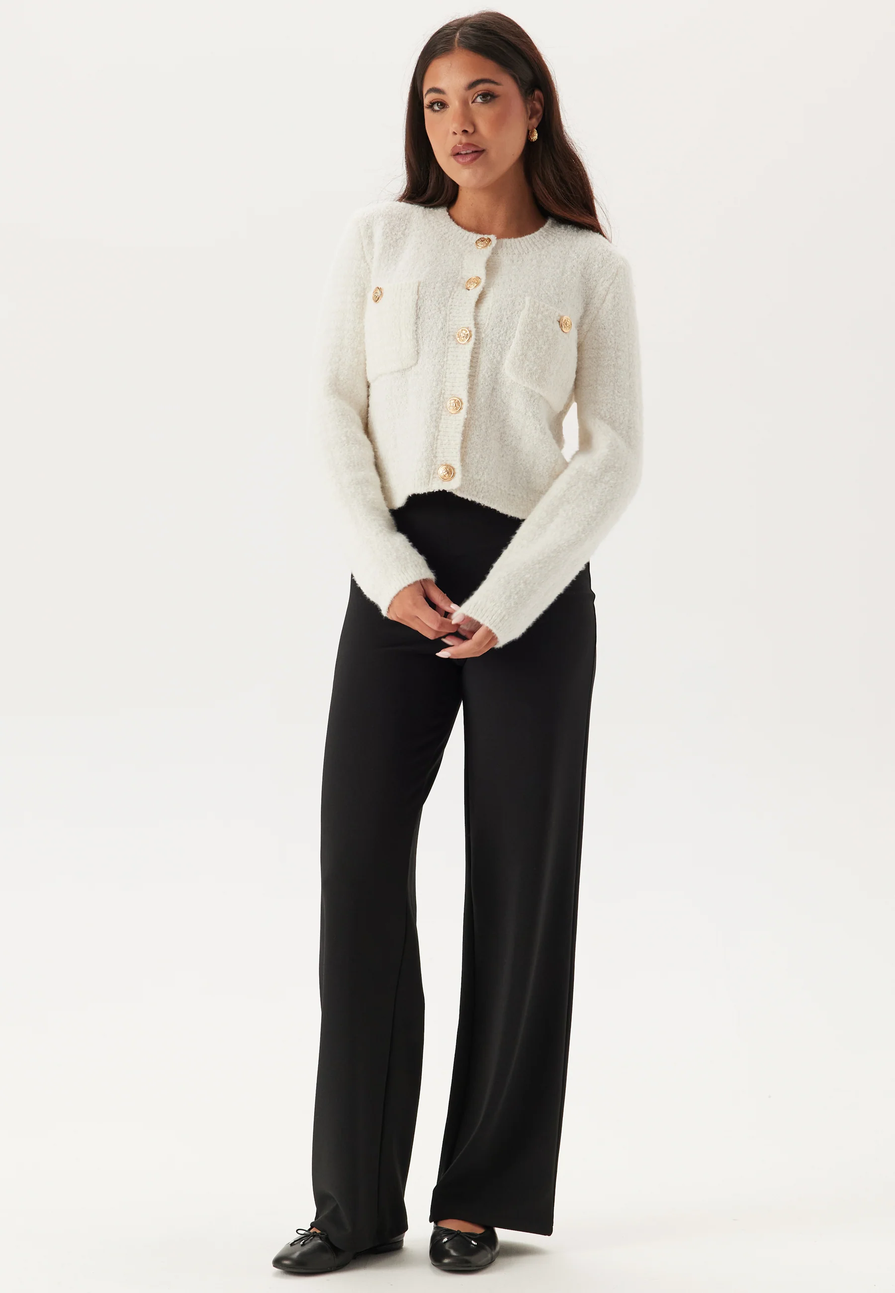 Button Knitted Jacket - Image 5
