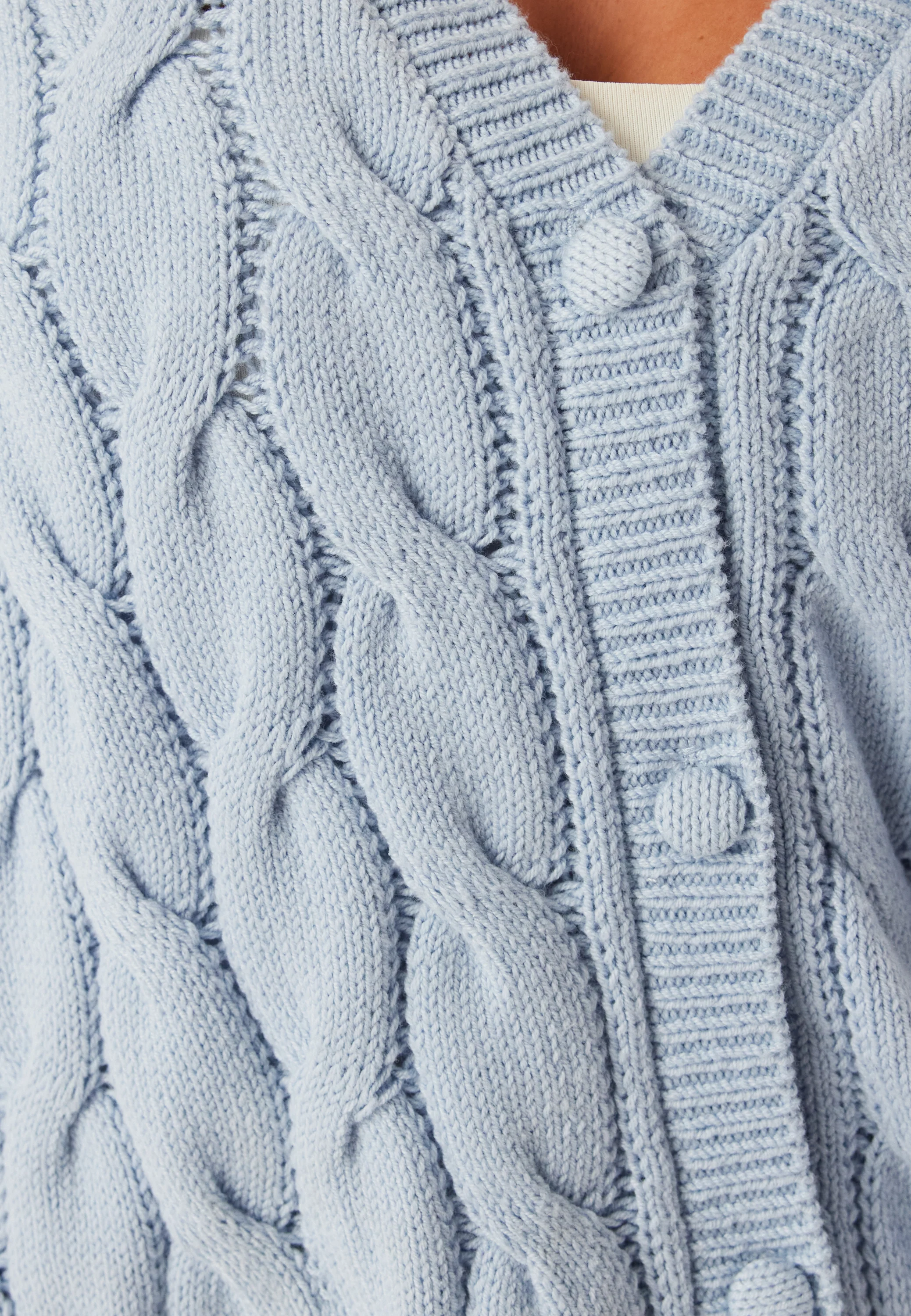 Cable Knit Cardigan - Image 6