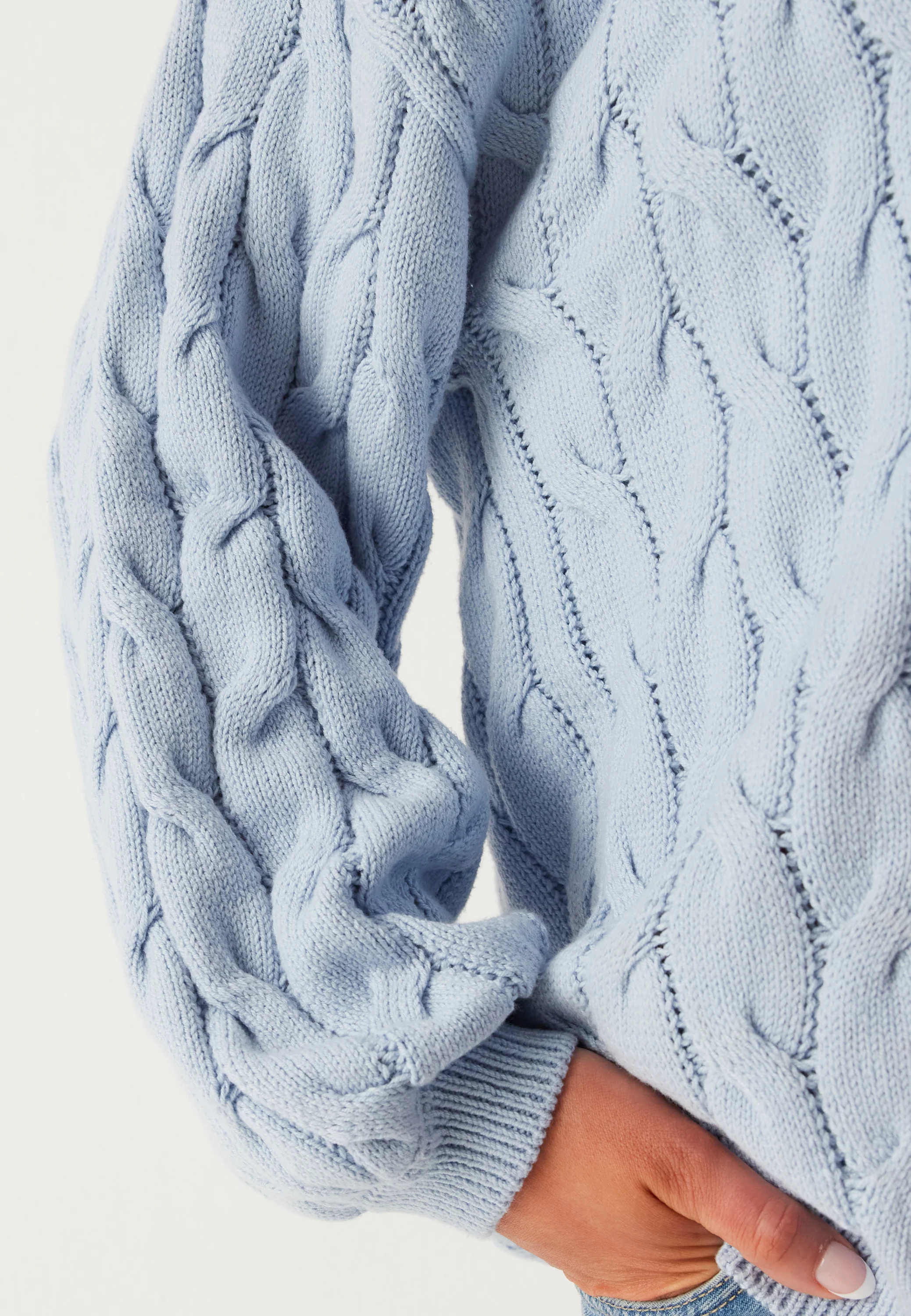 Cable Knit Cardigan - Image 8