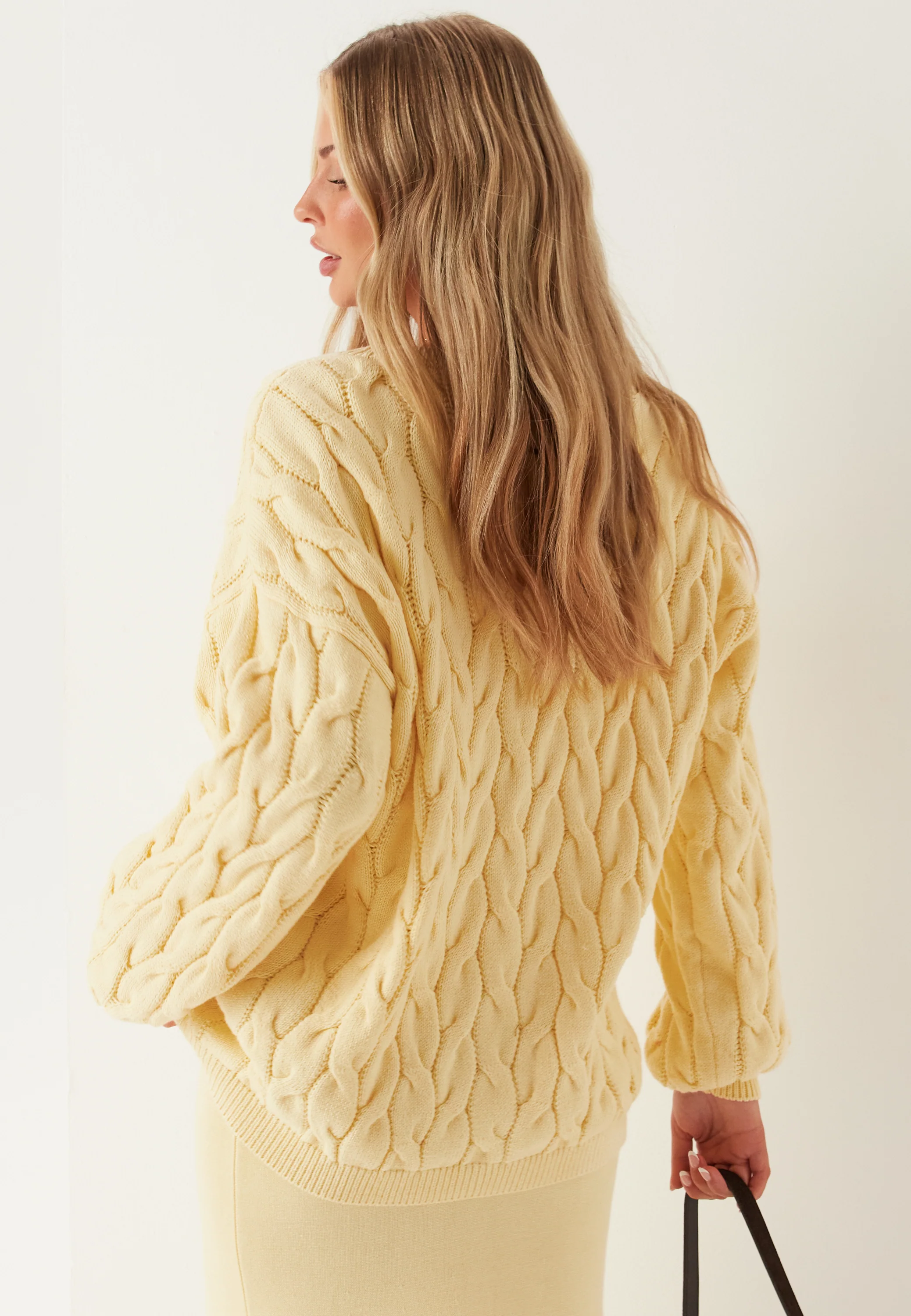 Cable Knit Cardigan - Image 5