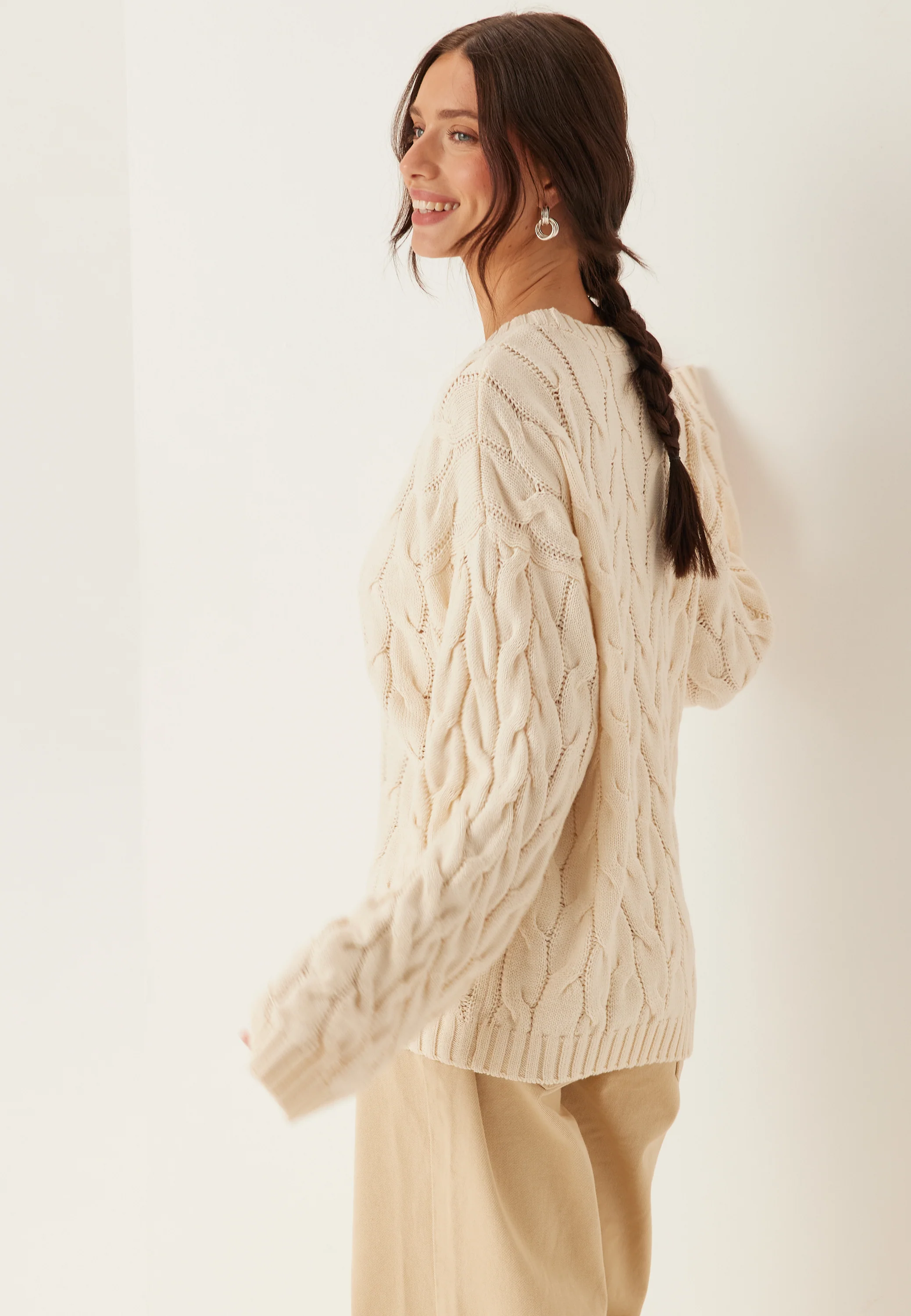 Cable Knitted Sweater - Image 5