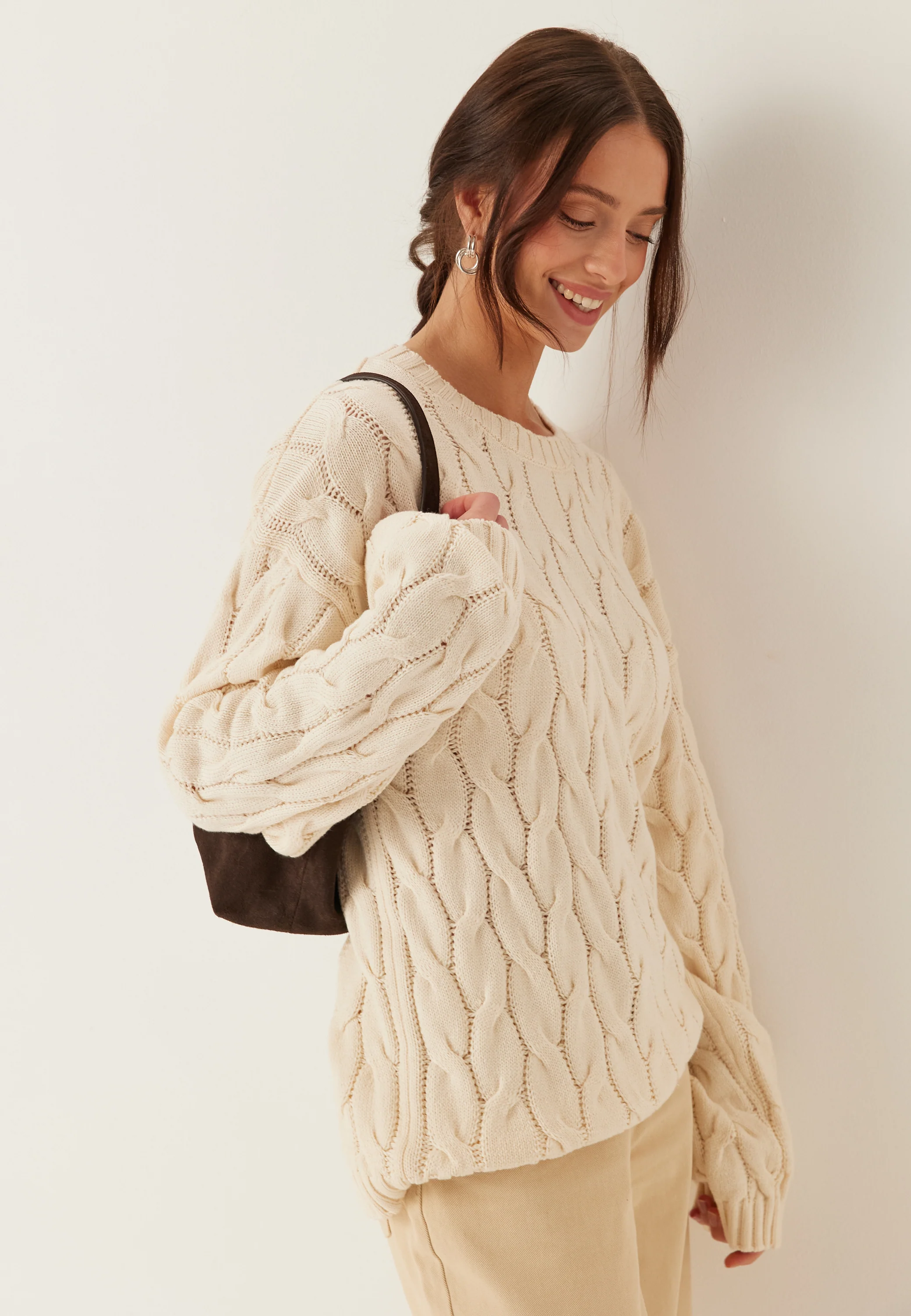 Cable Knitted Sweater - Image 7
