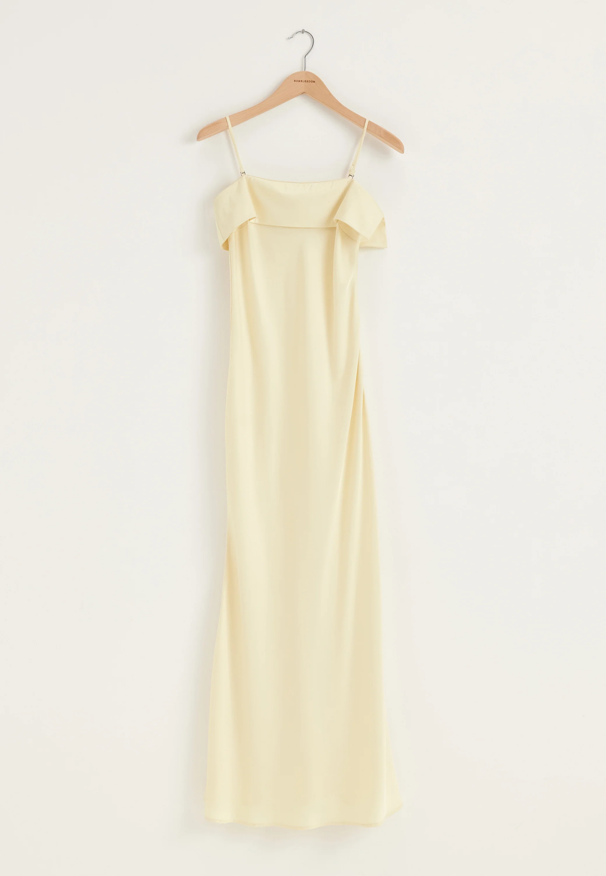 Cape Satin Maxi Dress - Image 13