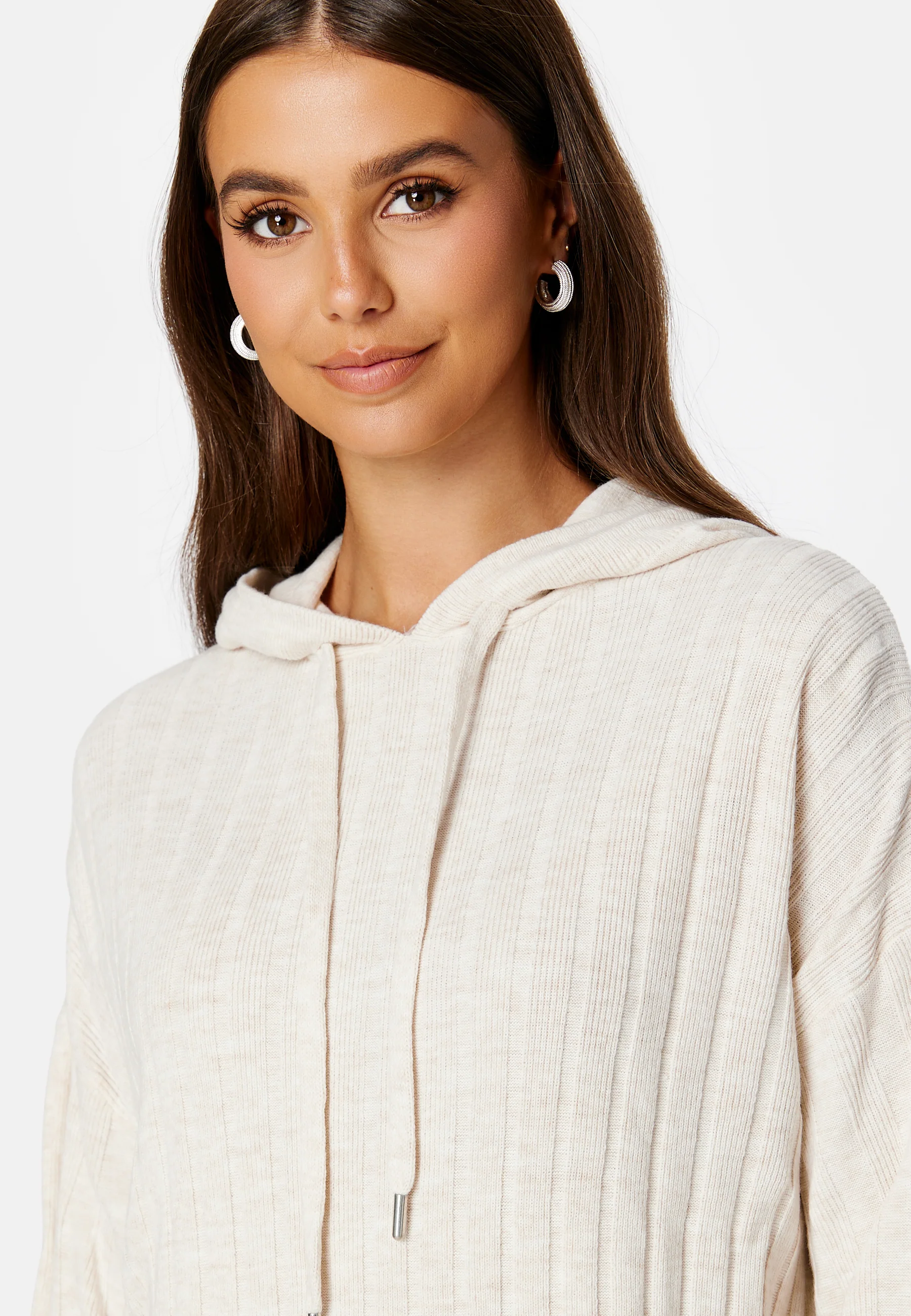 Carey L/S Long Hood Dress - Image 3