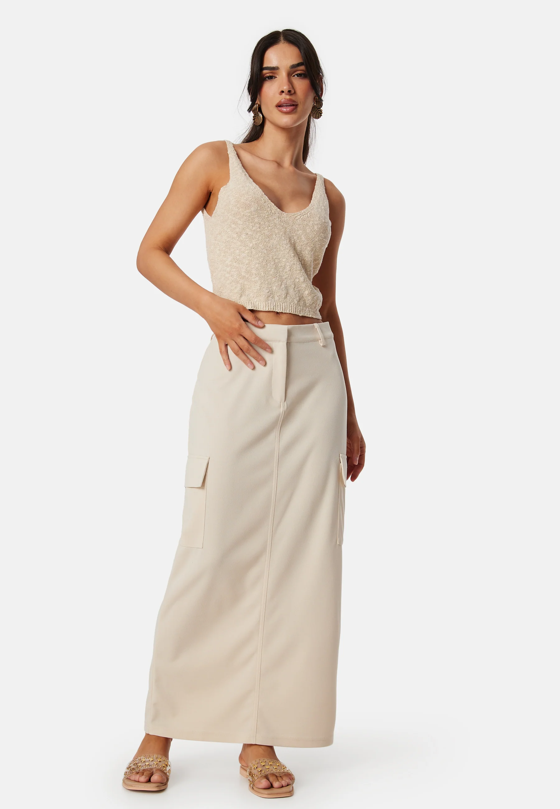 Cargo Maxi Skirt - Image 2
