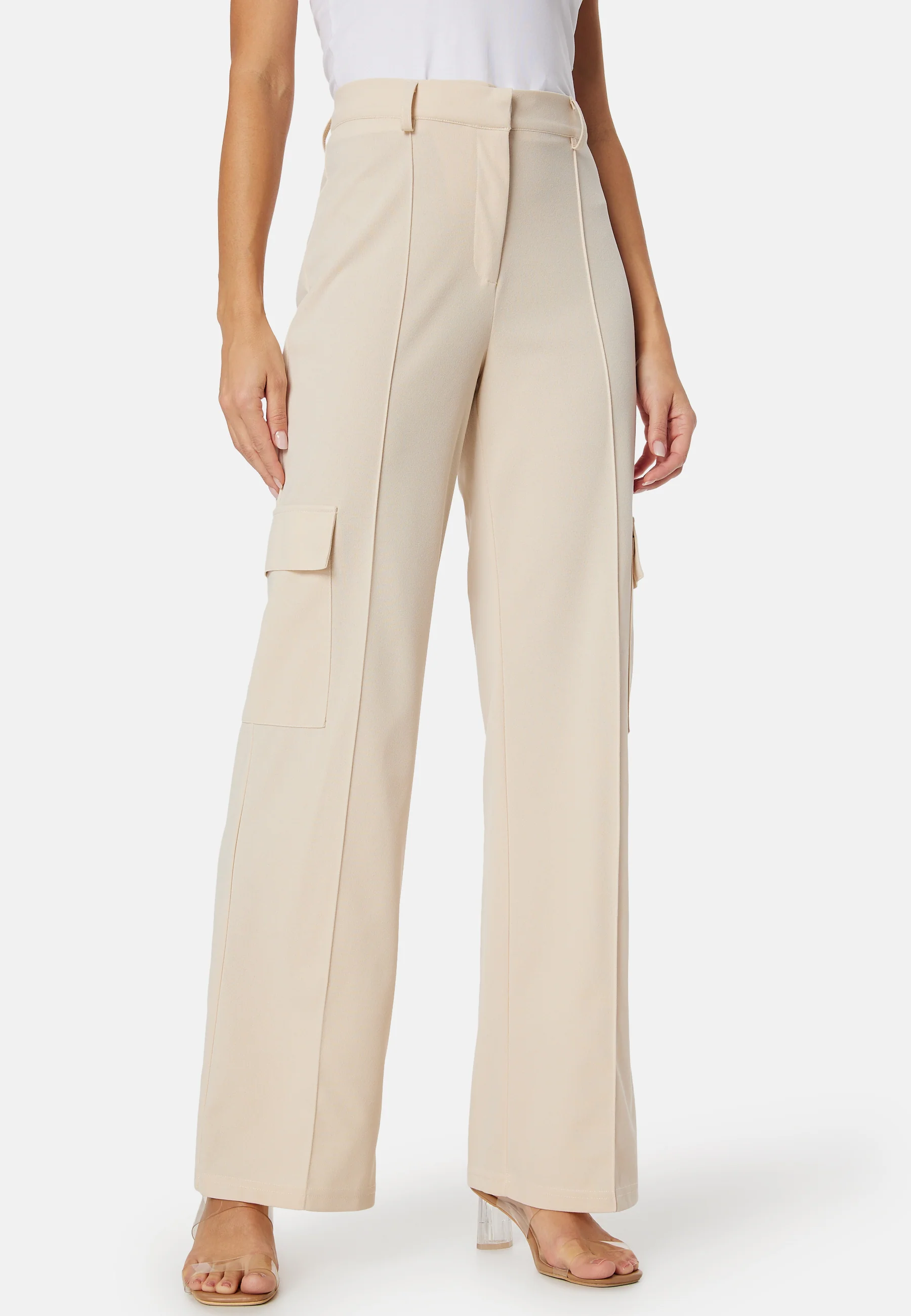 Cargo Wide Trousers - Image 2