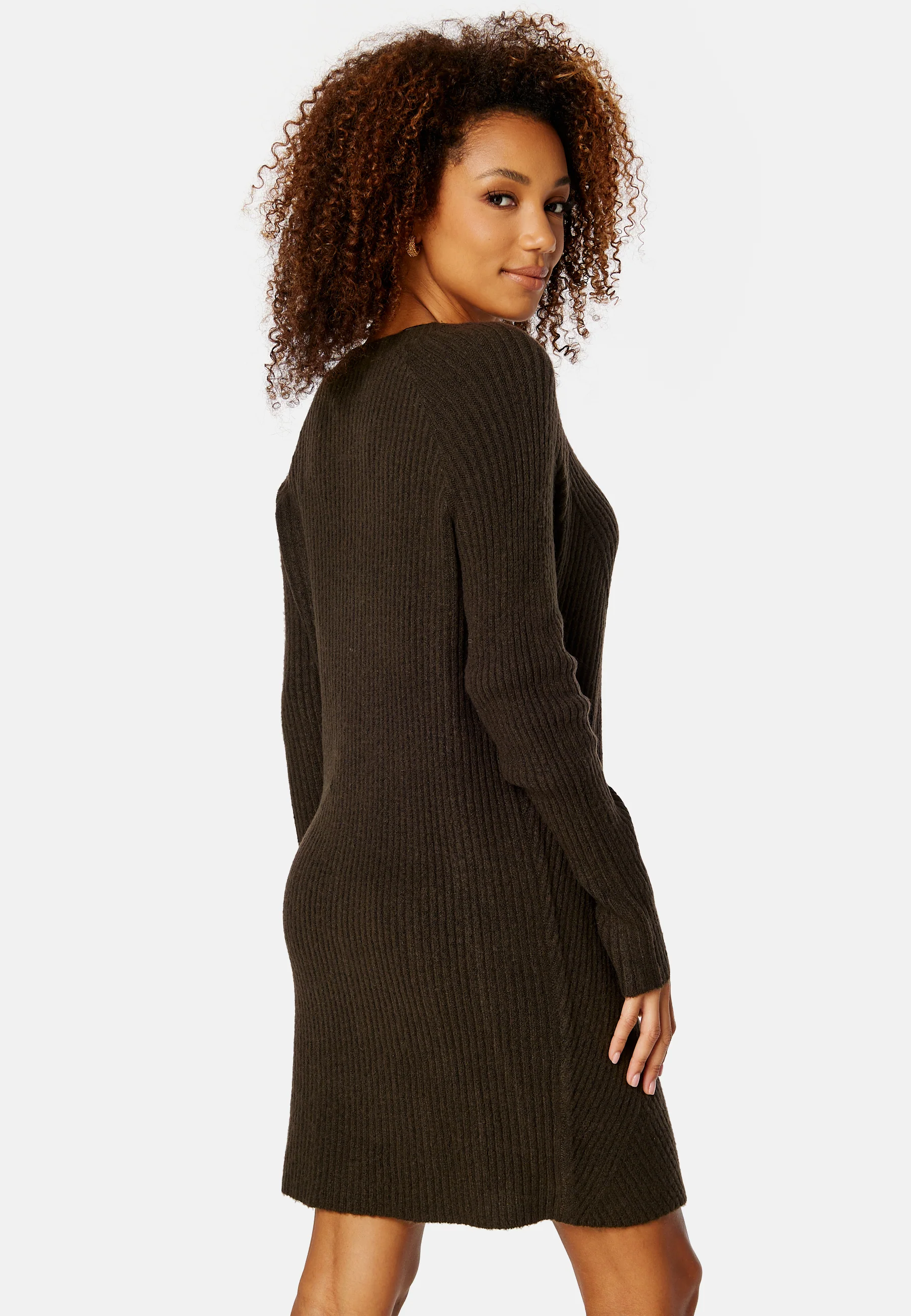 Carol L/S Knitted Dress - Image 3