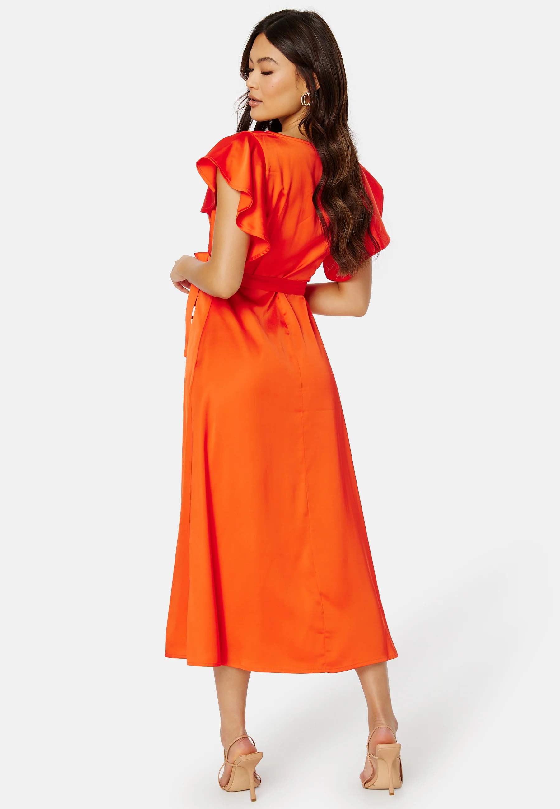 Carolina S/S V-Neck Midi Dress - Image 3