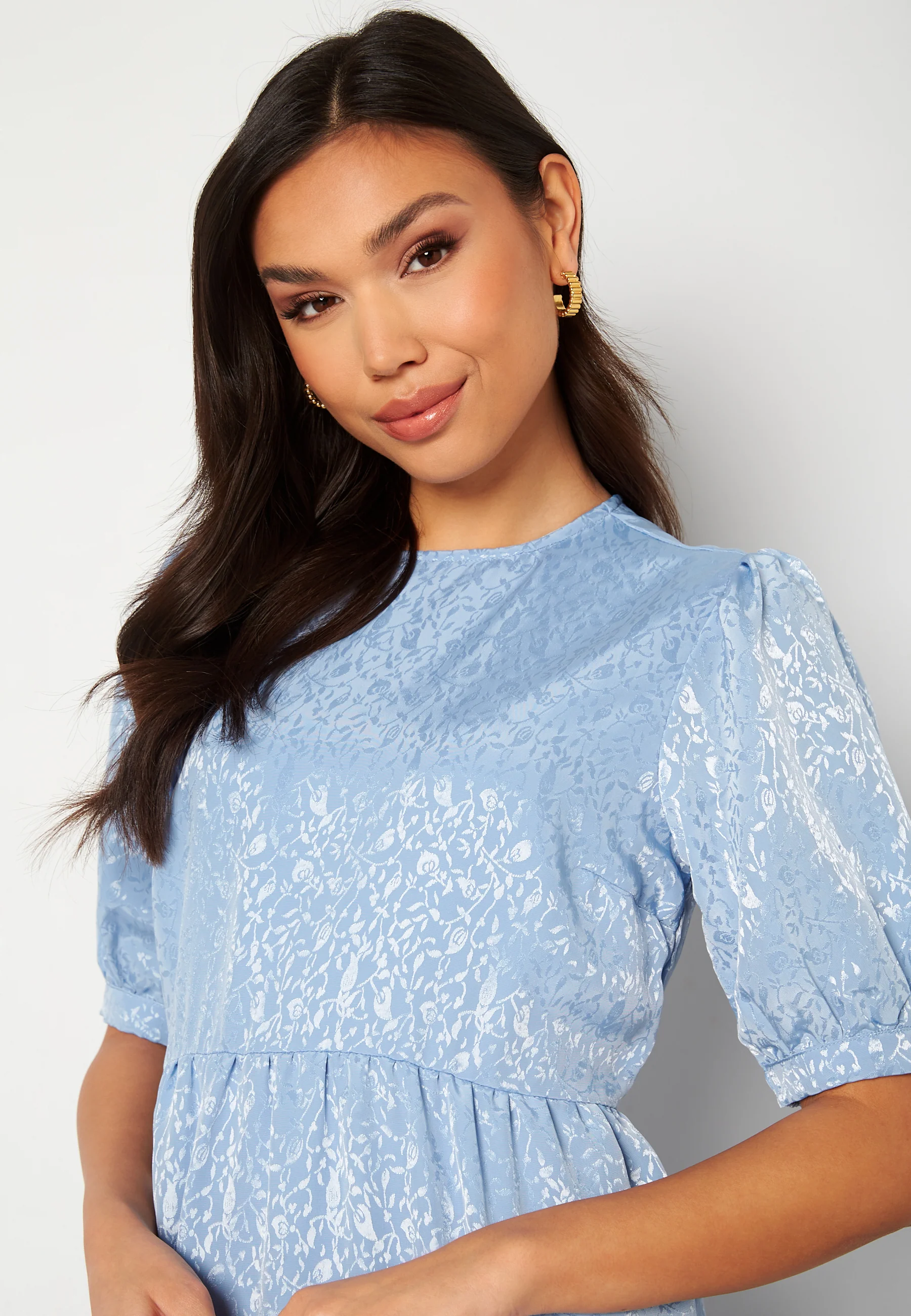 Cassie Satin Dress - Image 4