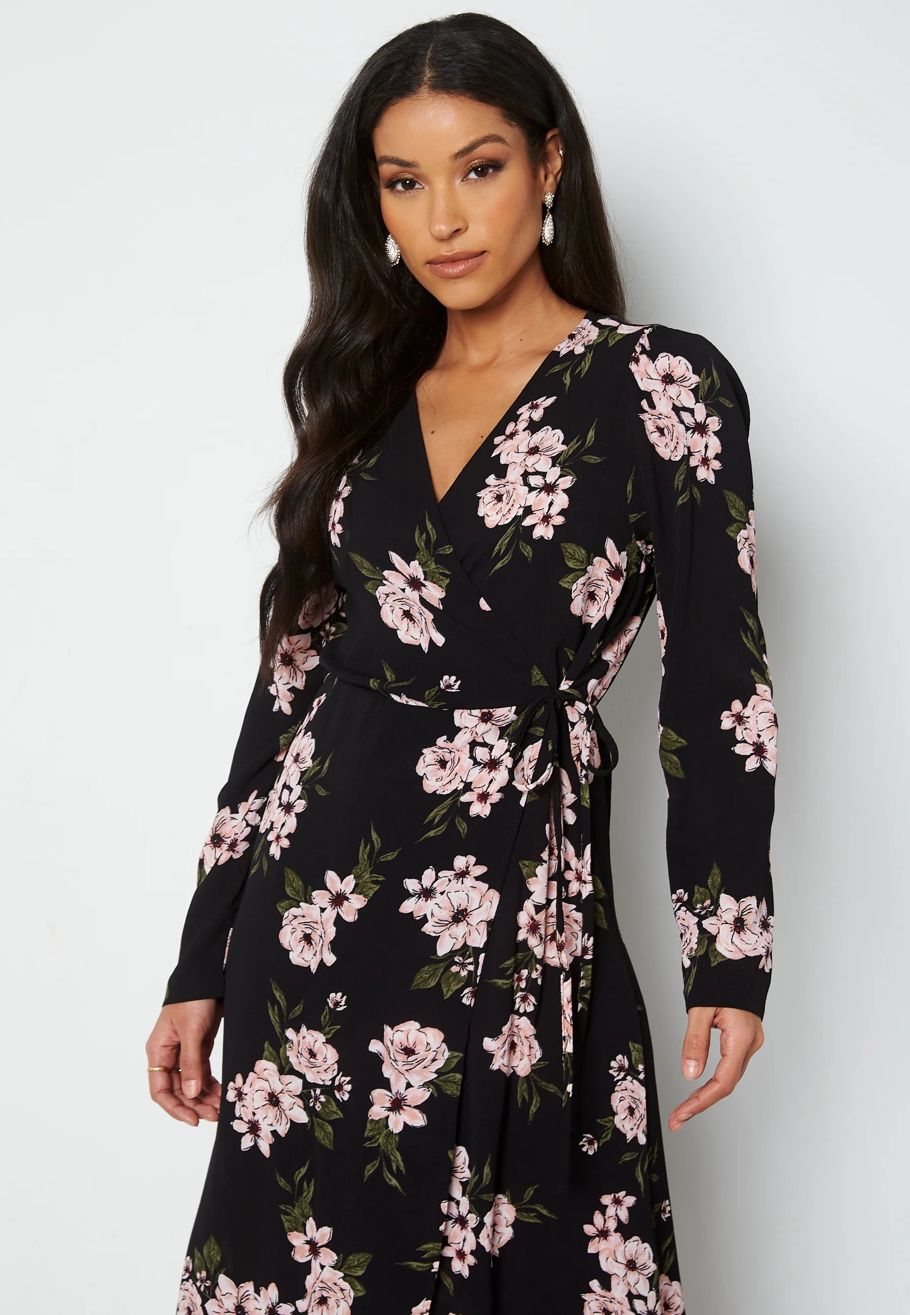 Catalina LS Wrap Dress - Image 3