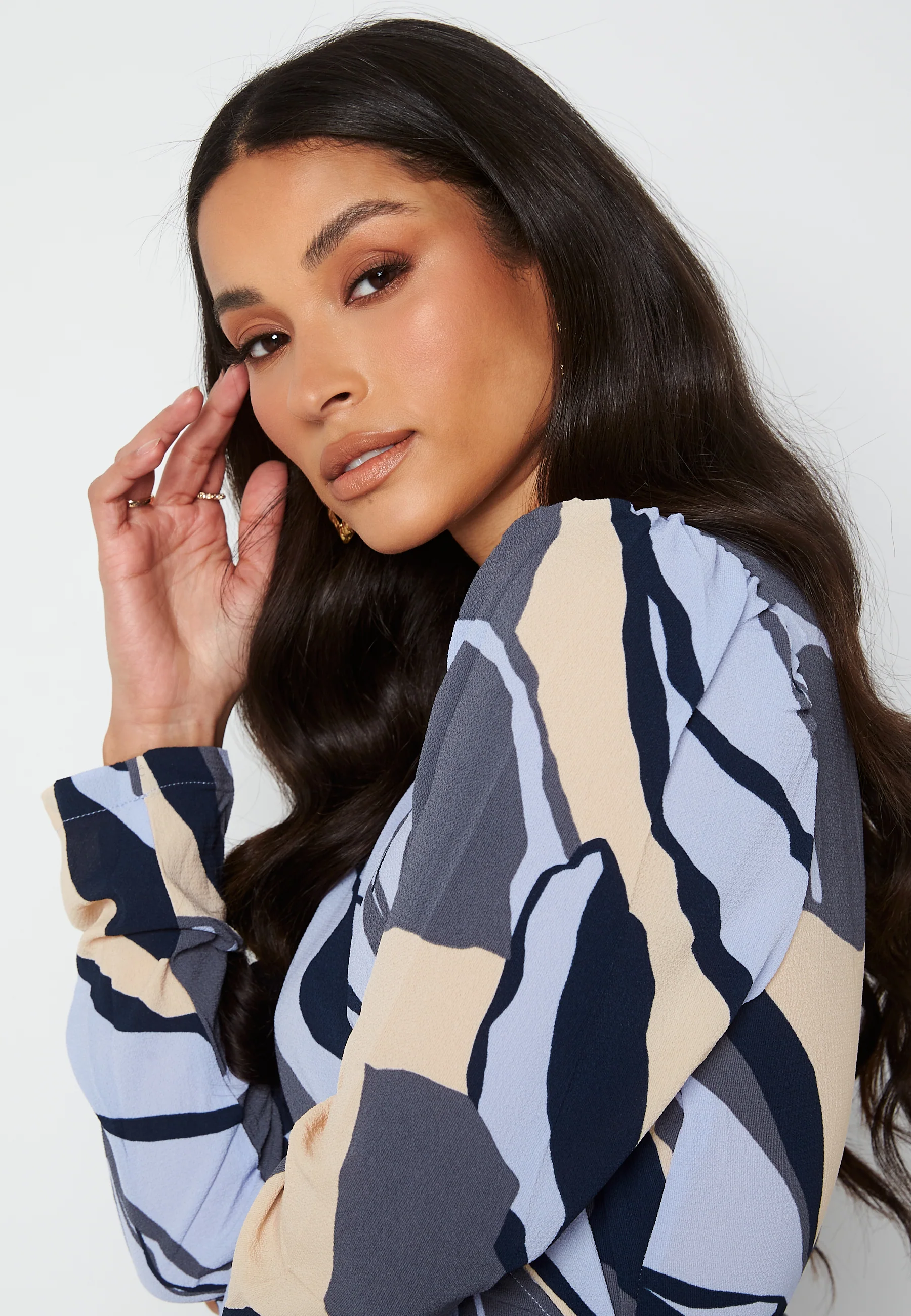 Catalina LS Wrap Dress - Image 4