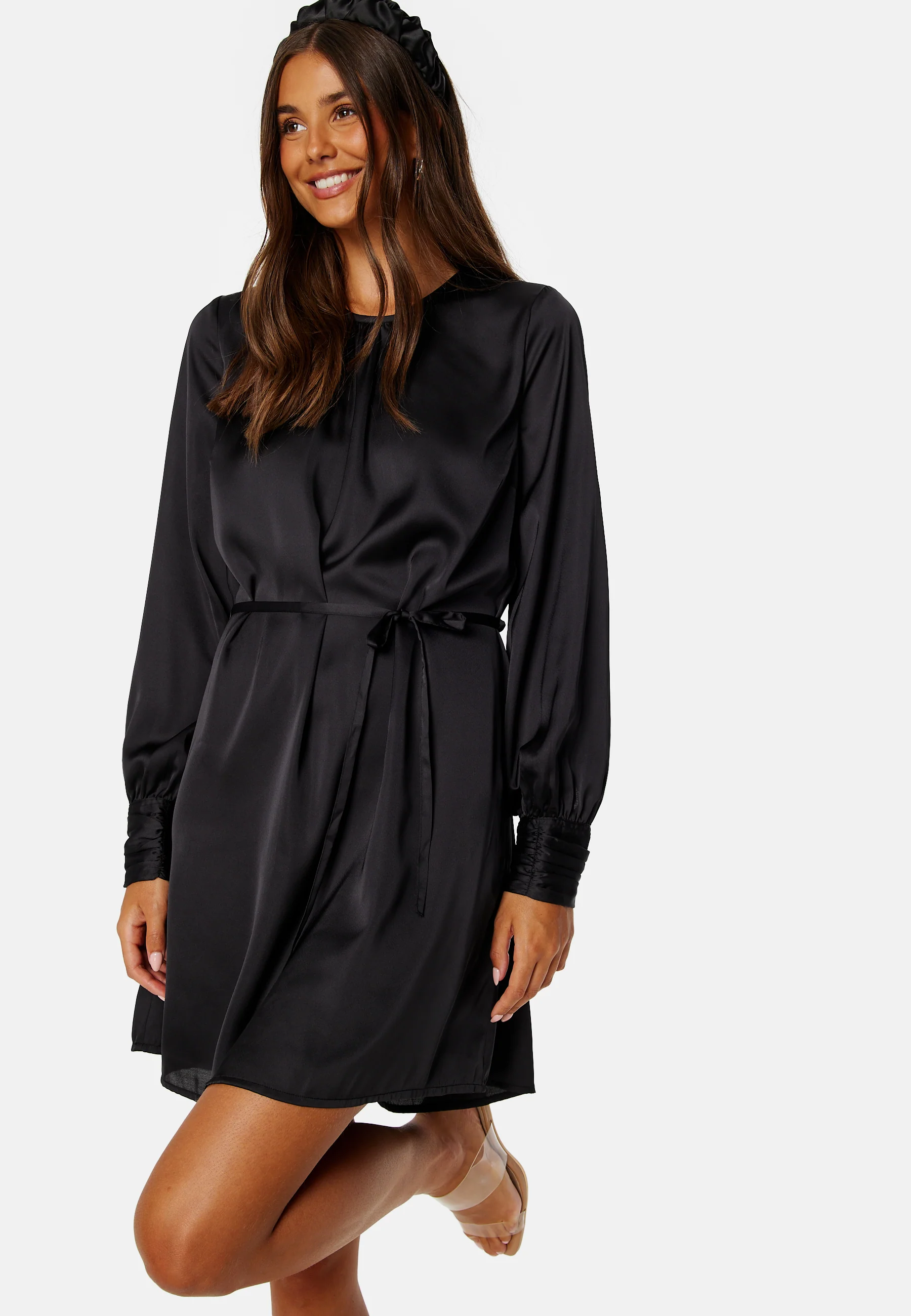 Catalina Satin Dress - Image 2