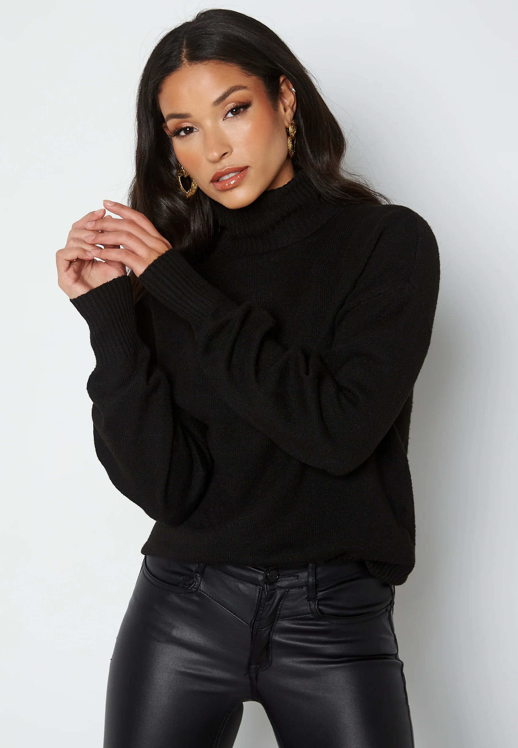 Cava LS High Neck Knit