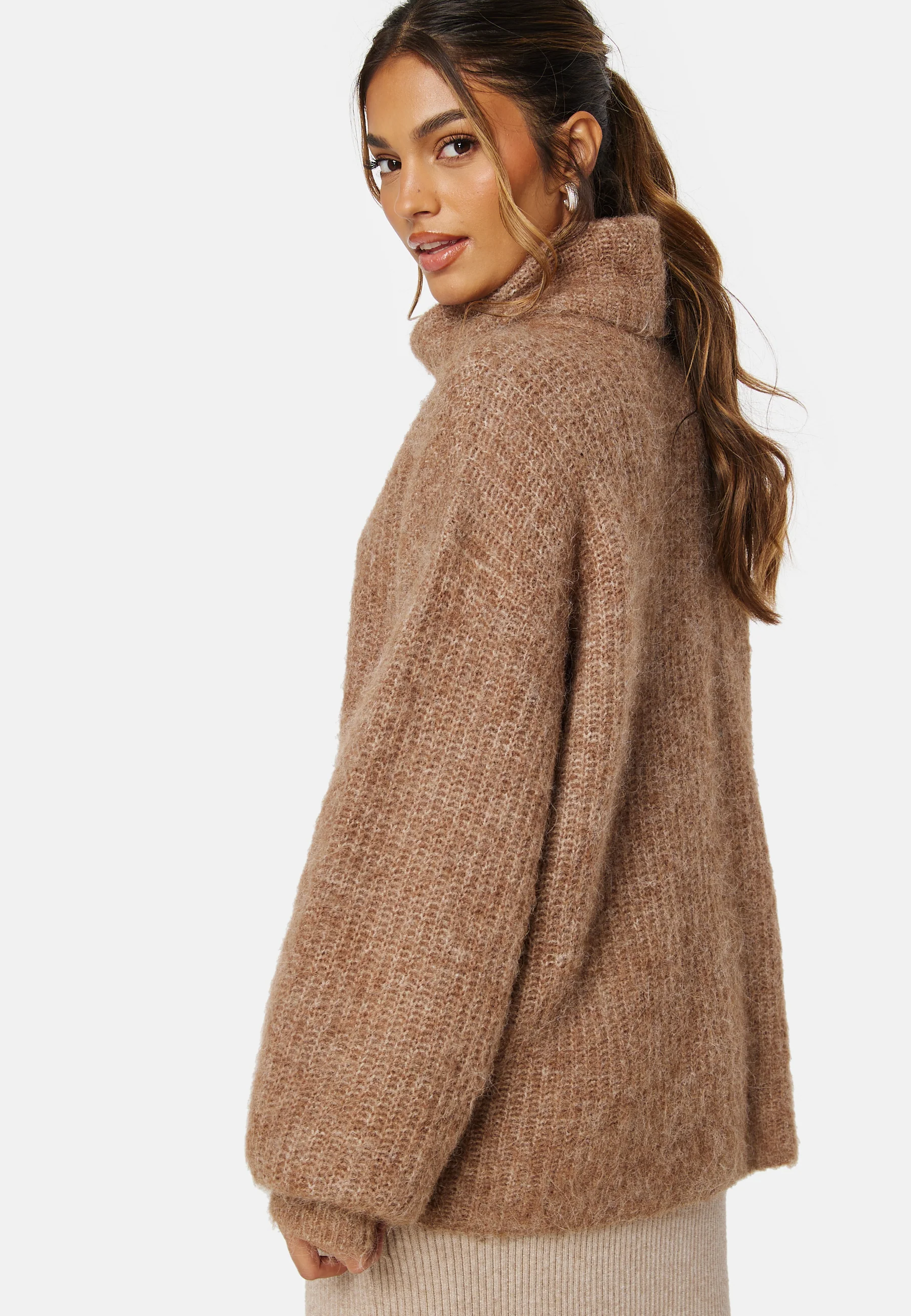 CC Chunky knitted wool mix sweater - Image 3