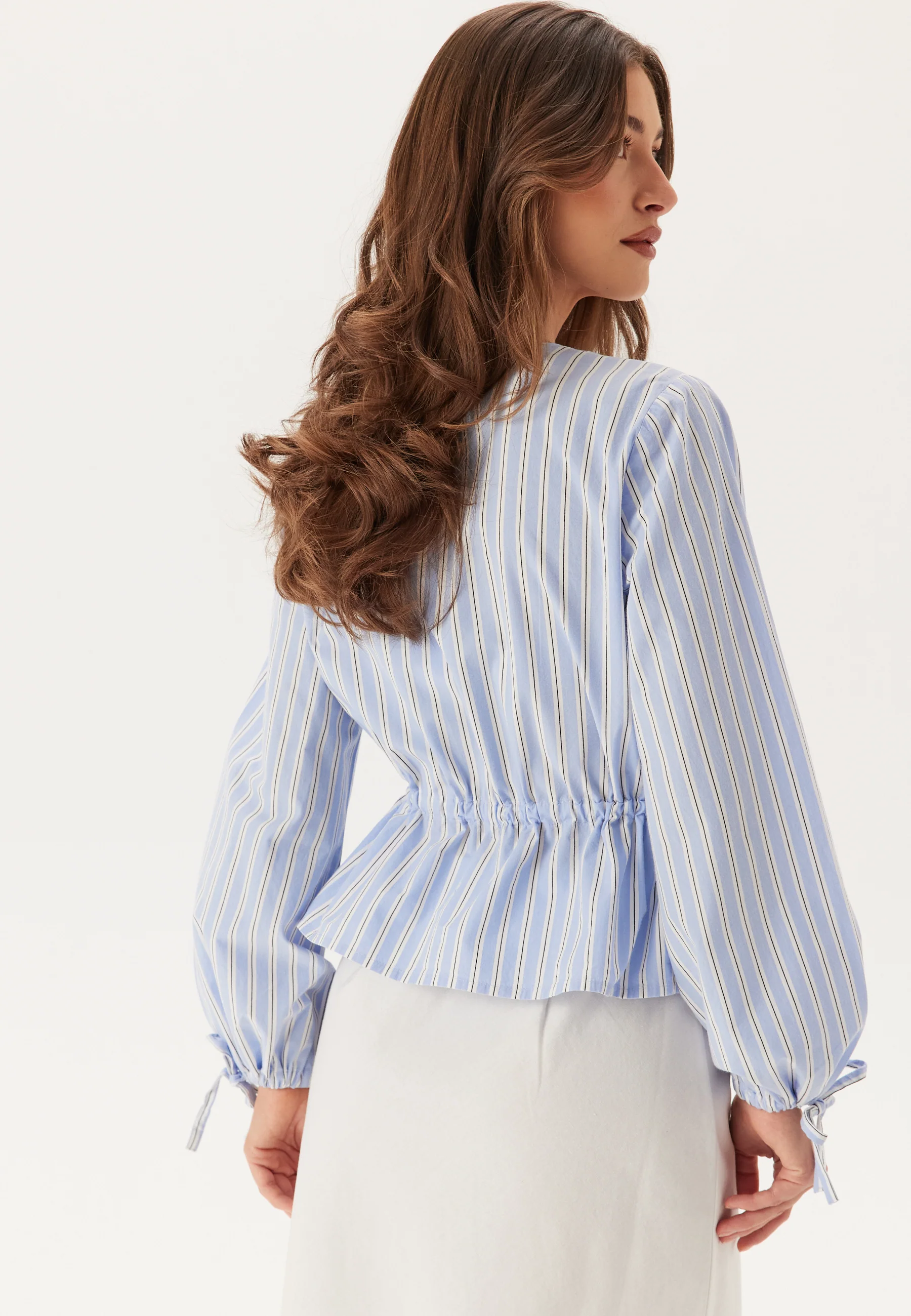 CC Drawstring Cotton Shirt - Image 3