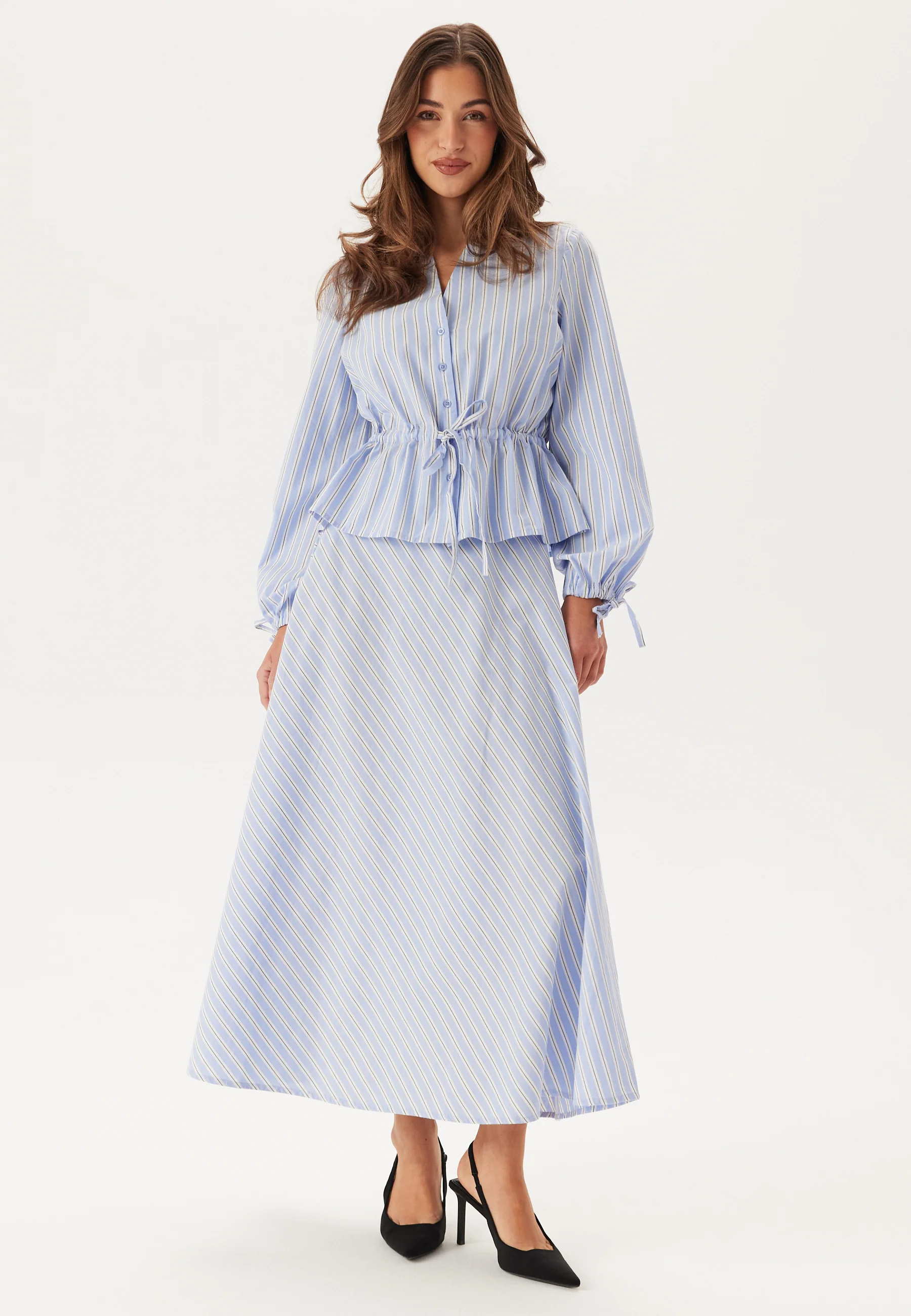 CC Drawstring Cotton Shirt - Image 6