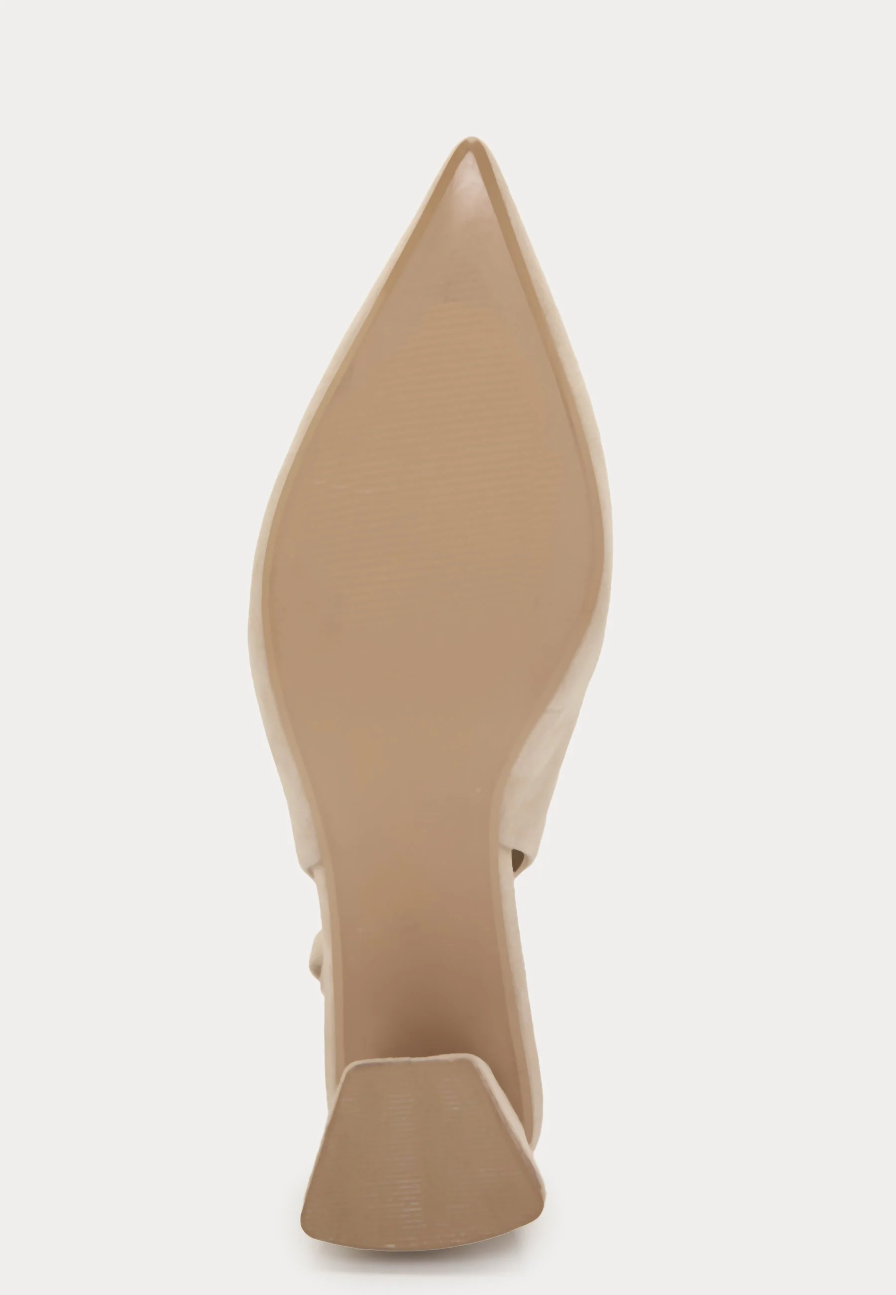 CC Heeled Suede Sling Back - Image 6