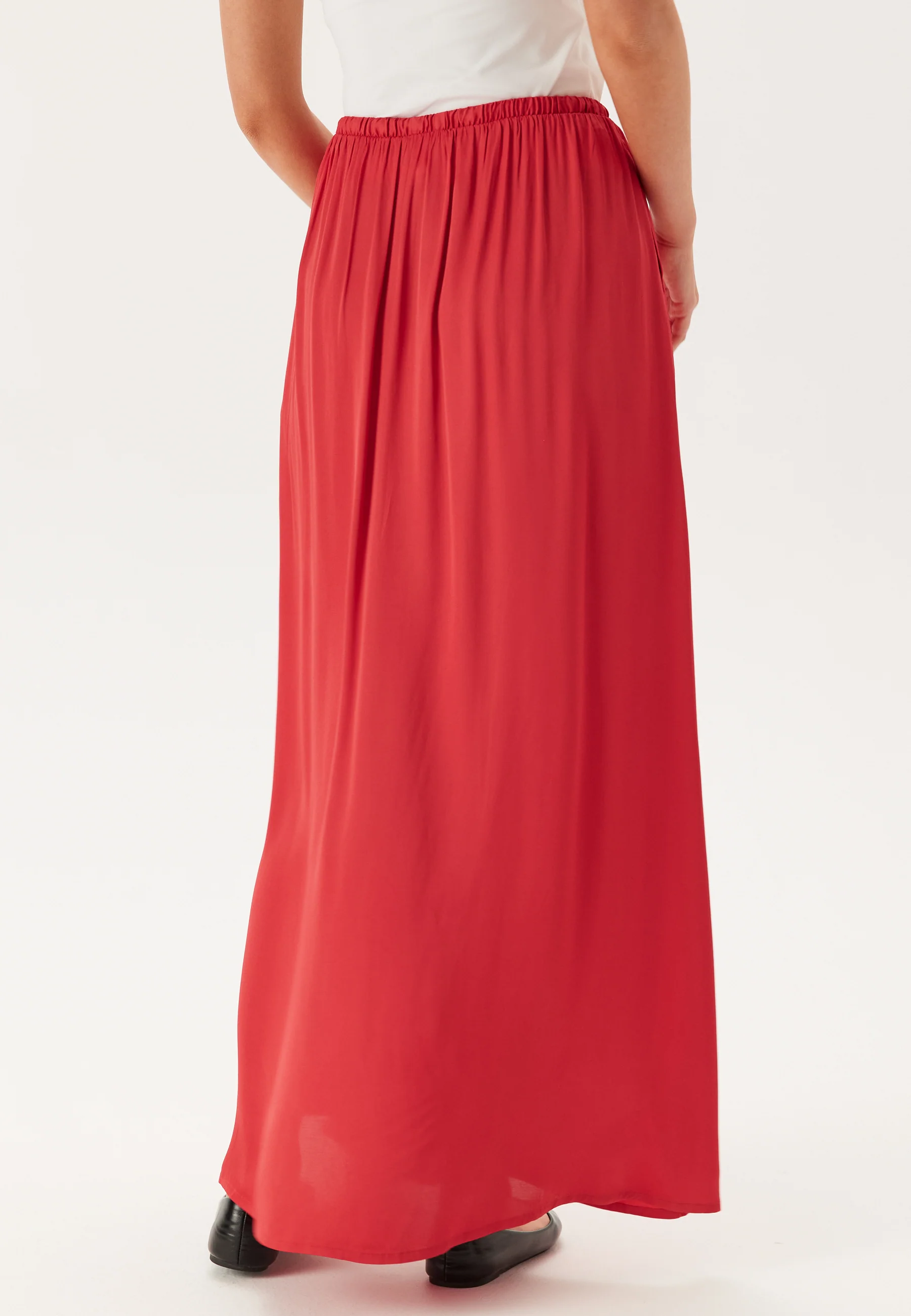 CC Viscose Maxi Satin Skirt - Image 4