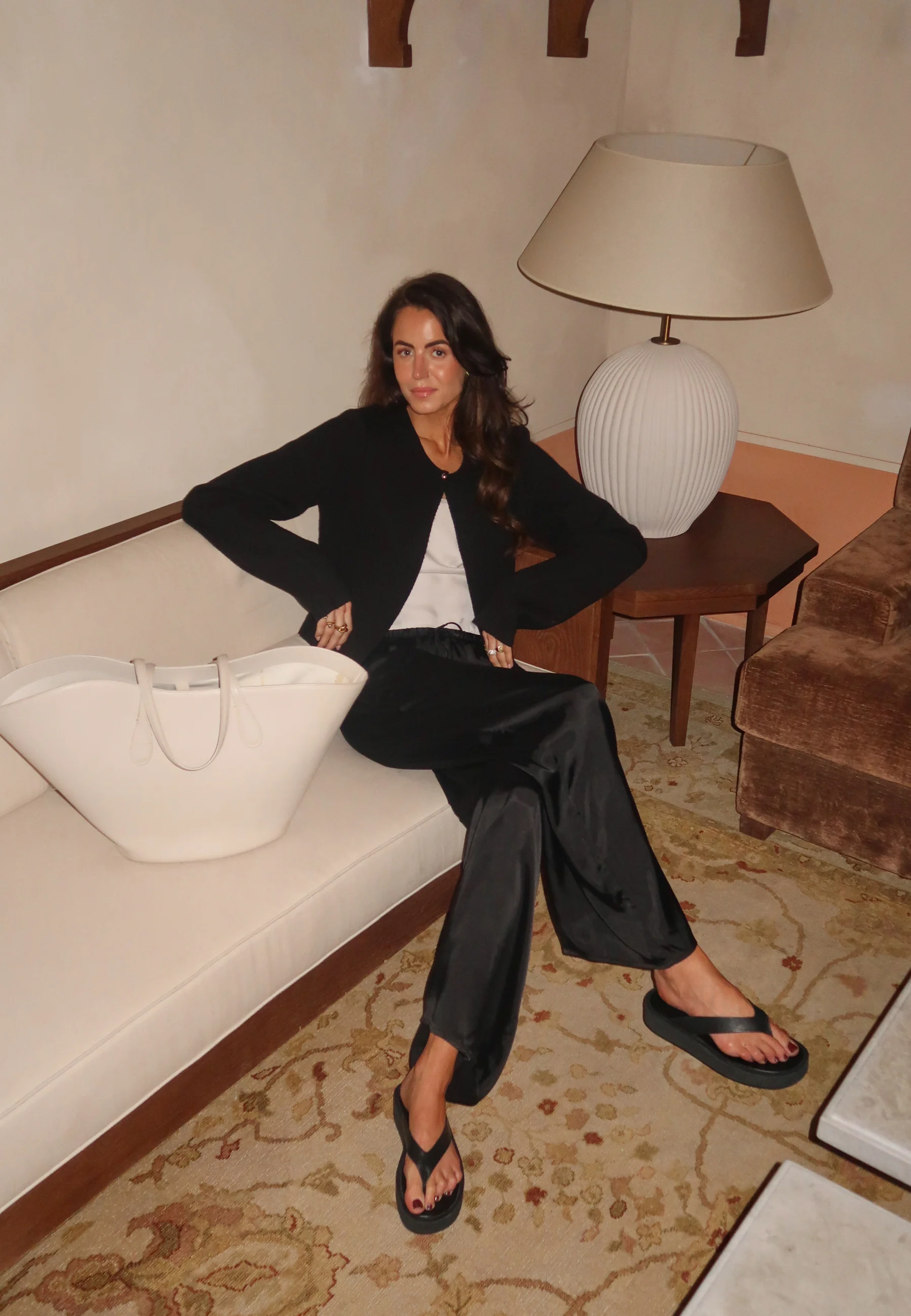 CC Viscose Satin Trousers - Image 2