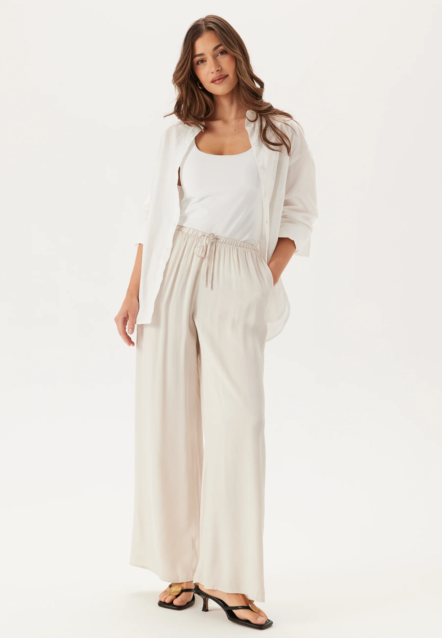 CC Viscose Satin Trousers - Image 8