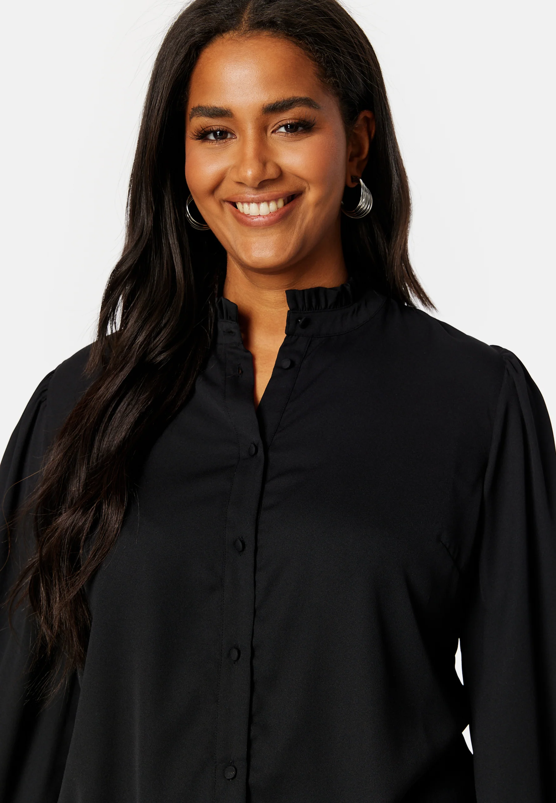 Celine Frill Collar Blouse - Image 6