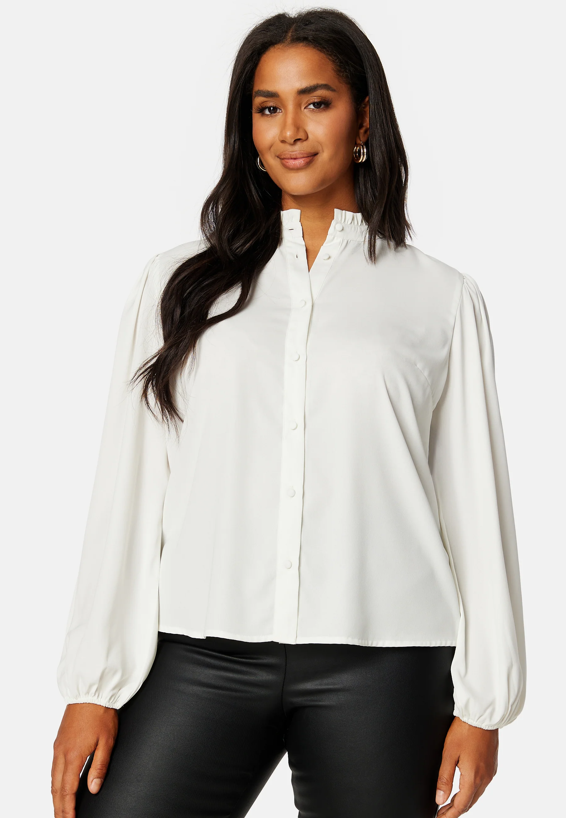 Celine Frill Collar Blouse - Image 6