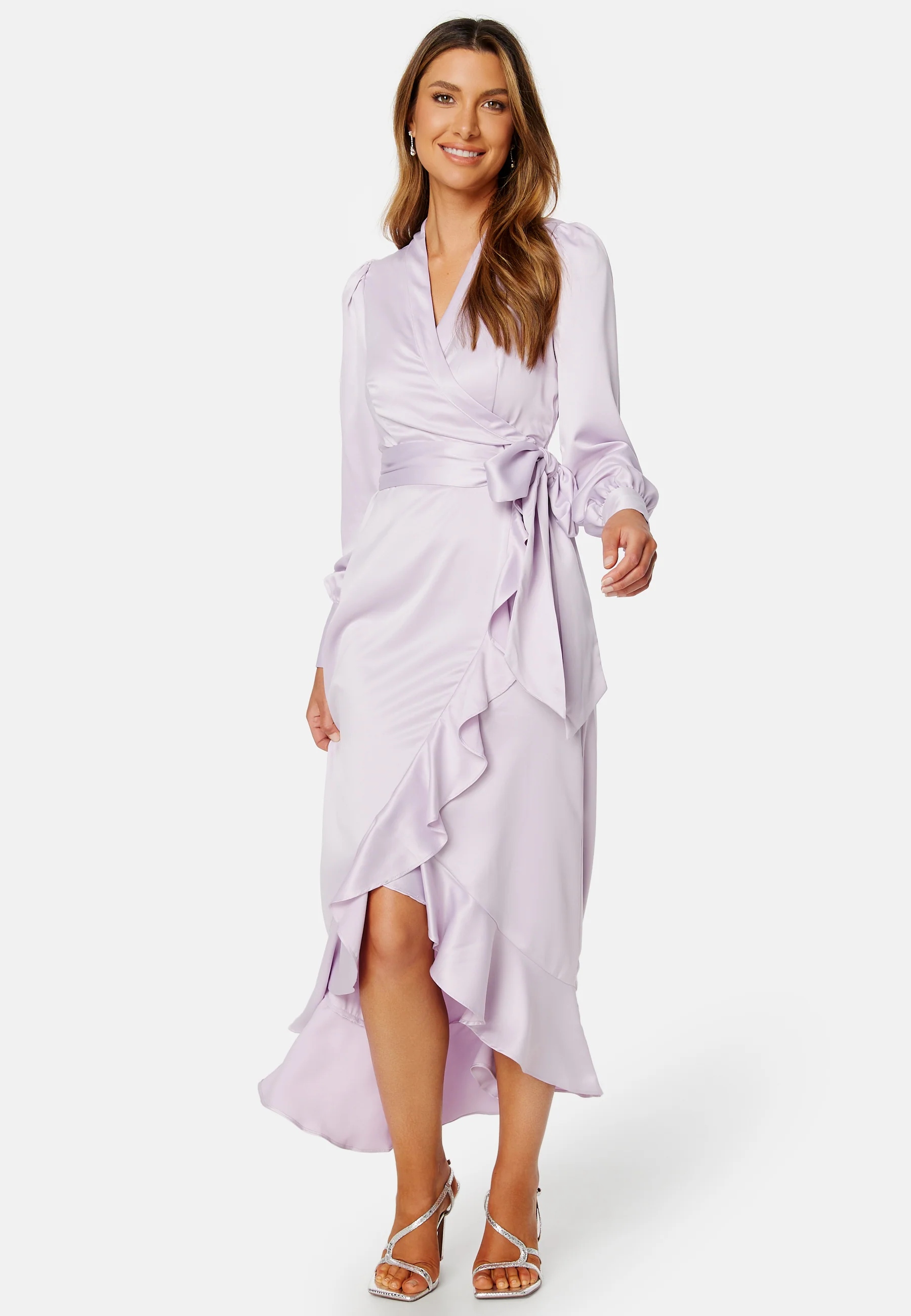 Celine LS Wrap Dress - Image 4