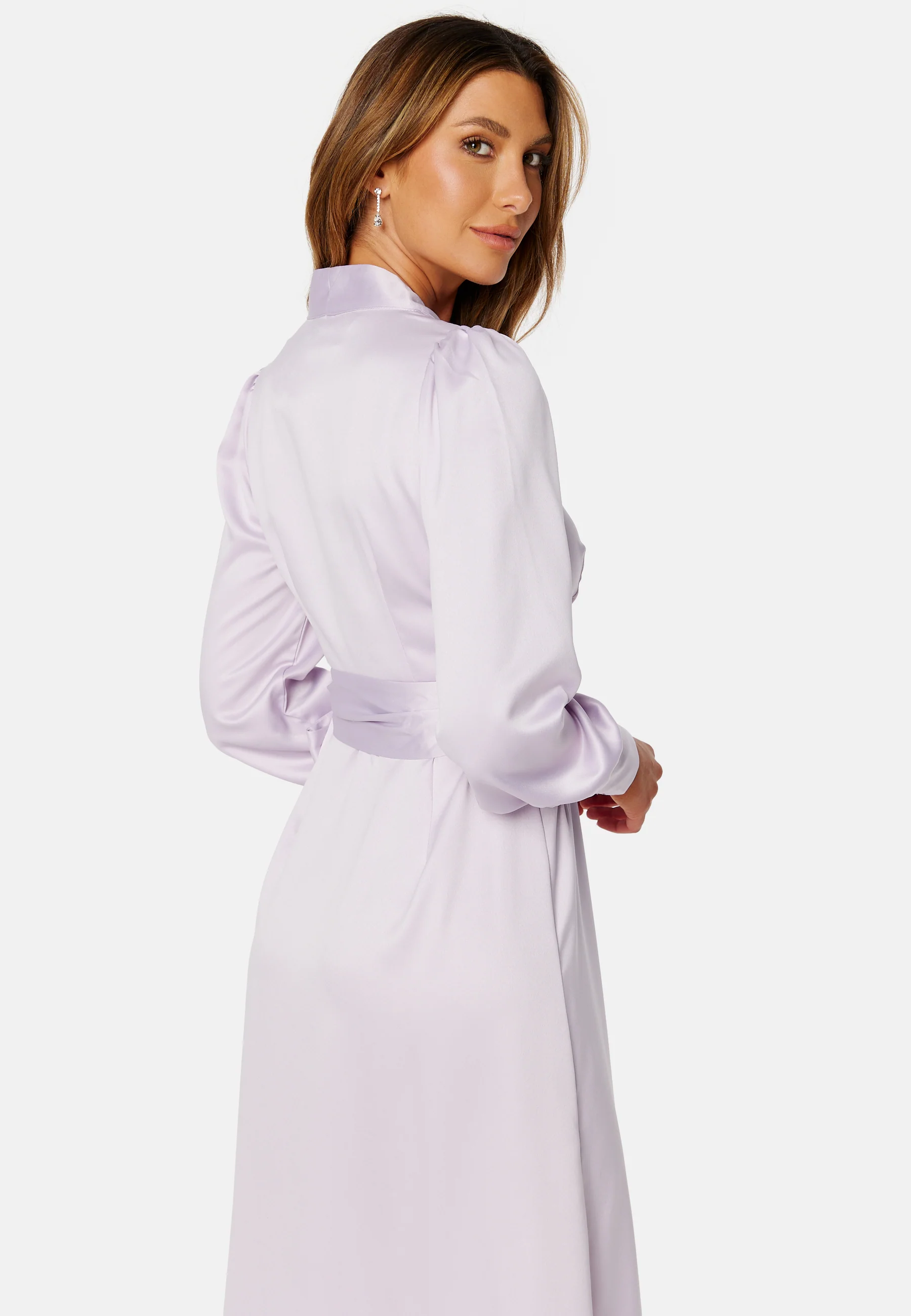 Celine LS Wrap Dress - Image 5