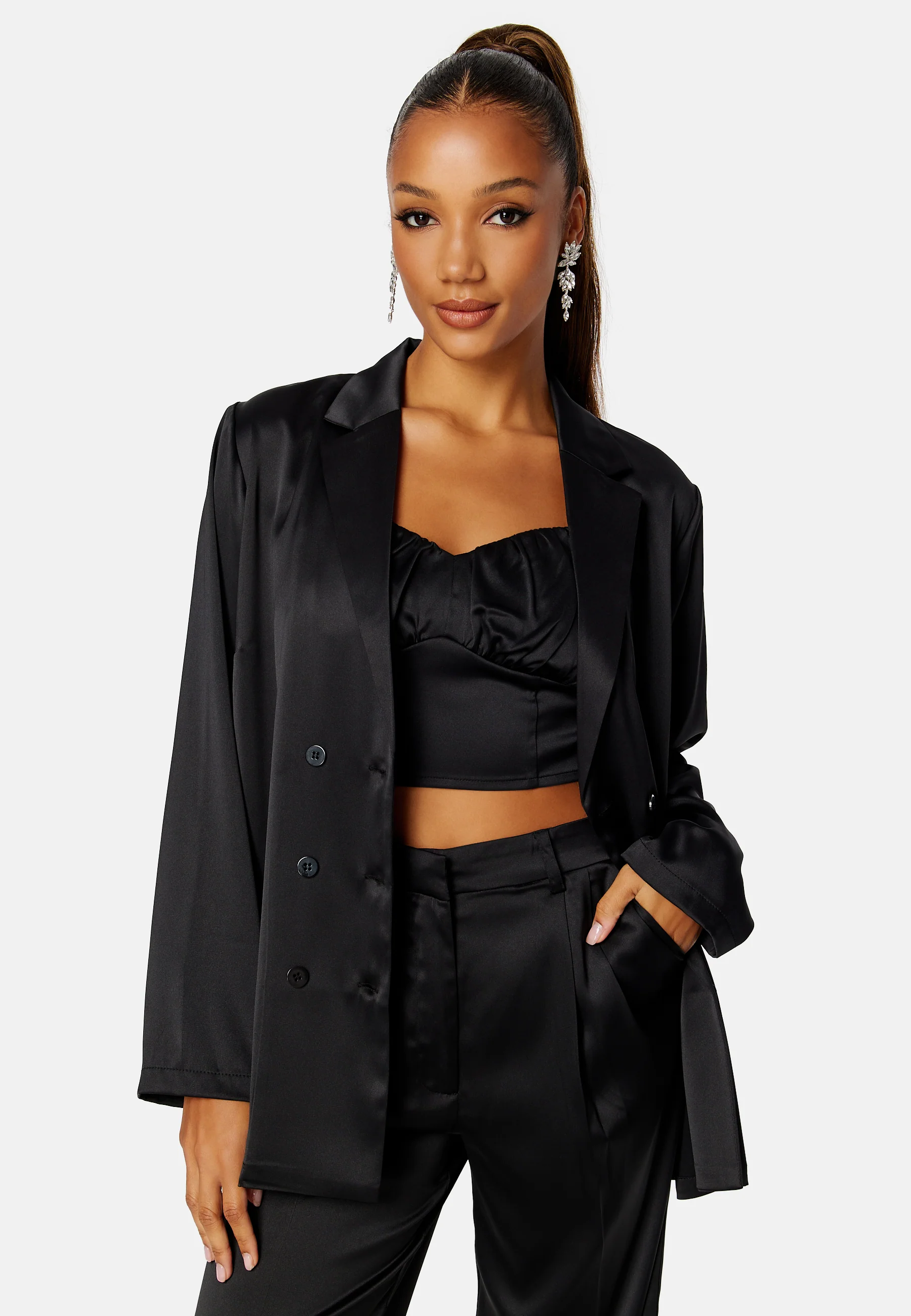 Chana satin blazer - Image 2