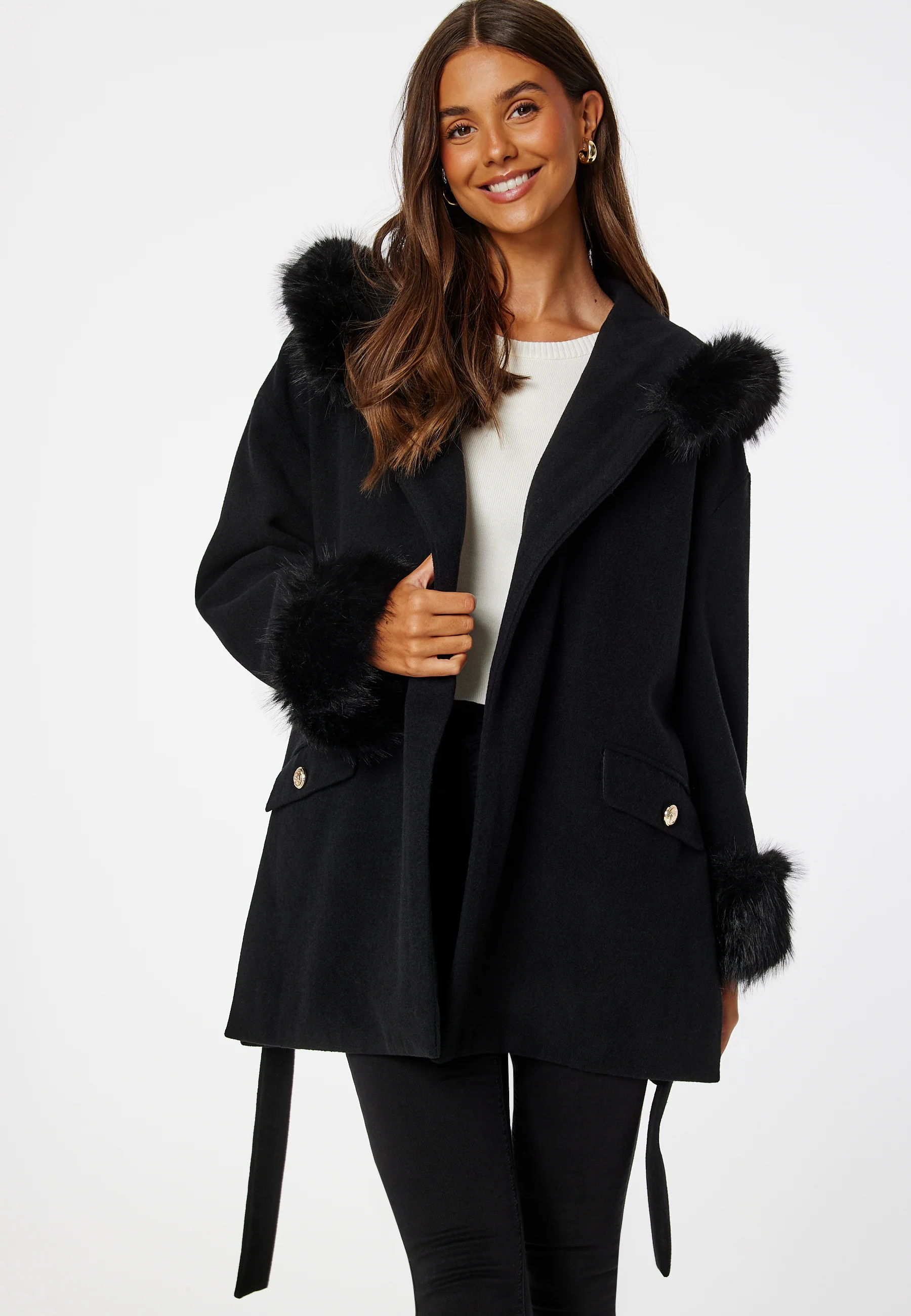 Charisma Wool Blend Coat - Image 2