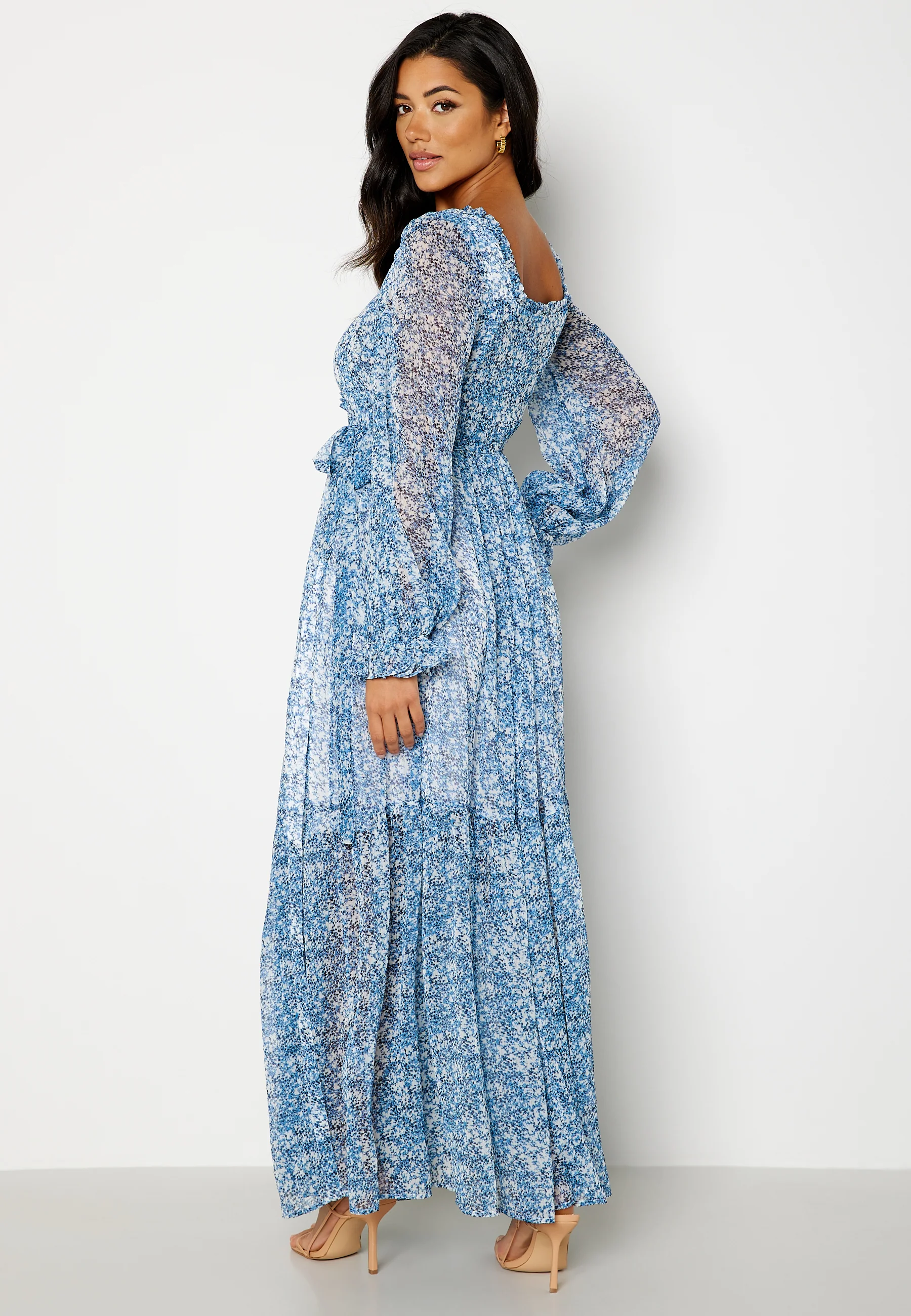 Chiffon Wrap Dress - Image 2