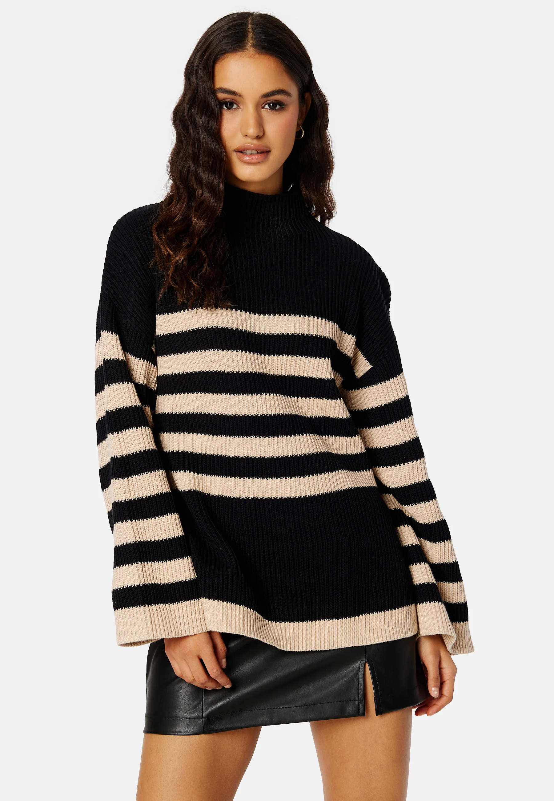 Ching High-Neck L/S Knit Top - Image 2