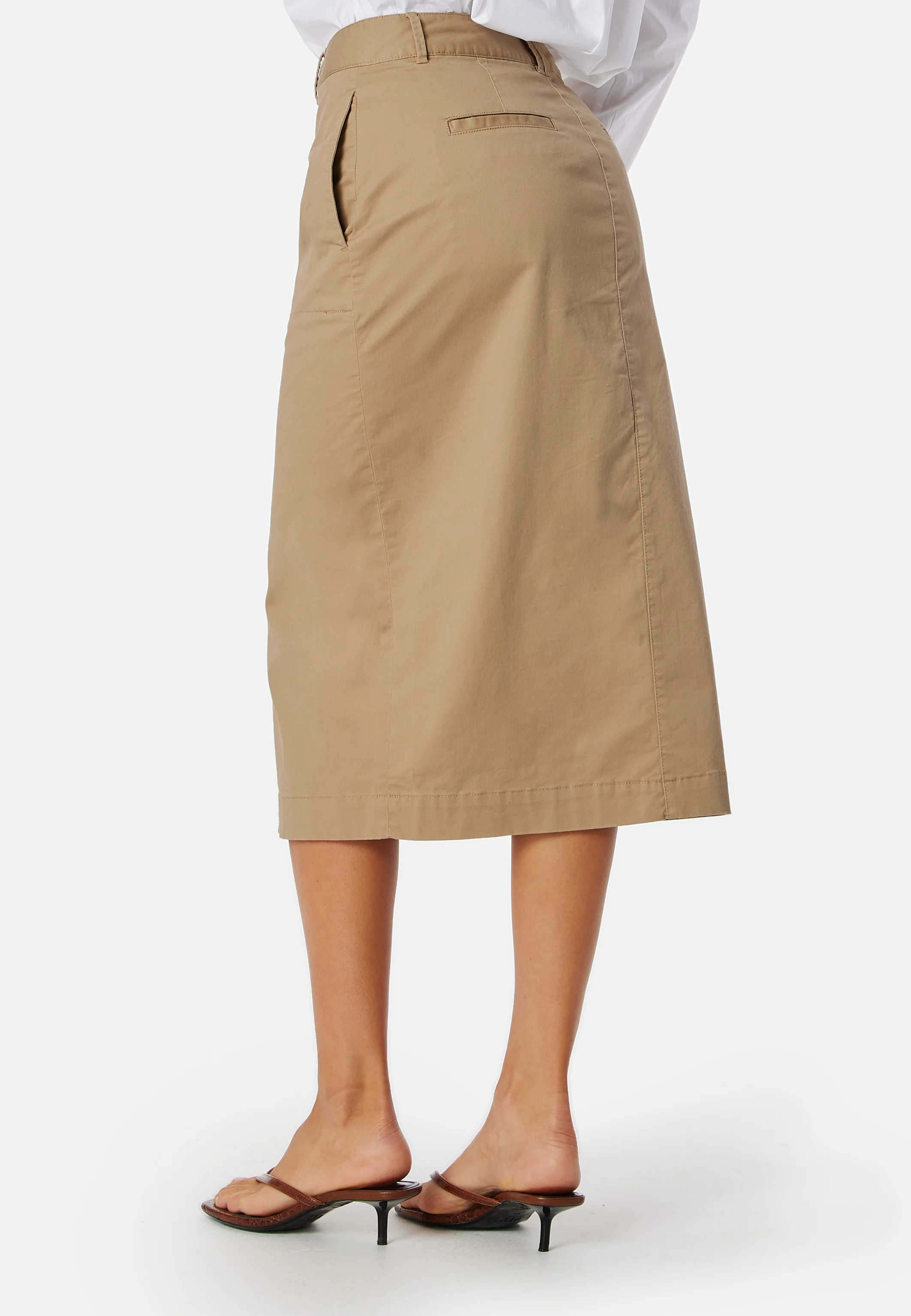 Chino Slit Skirt - Image 2