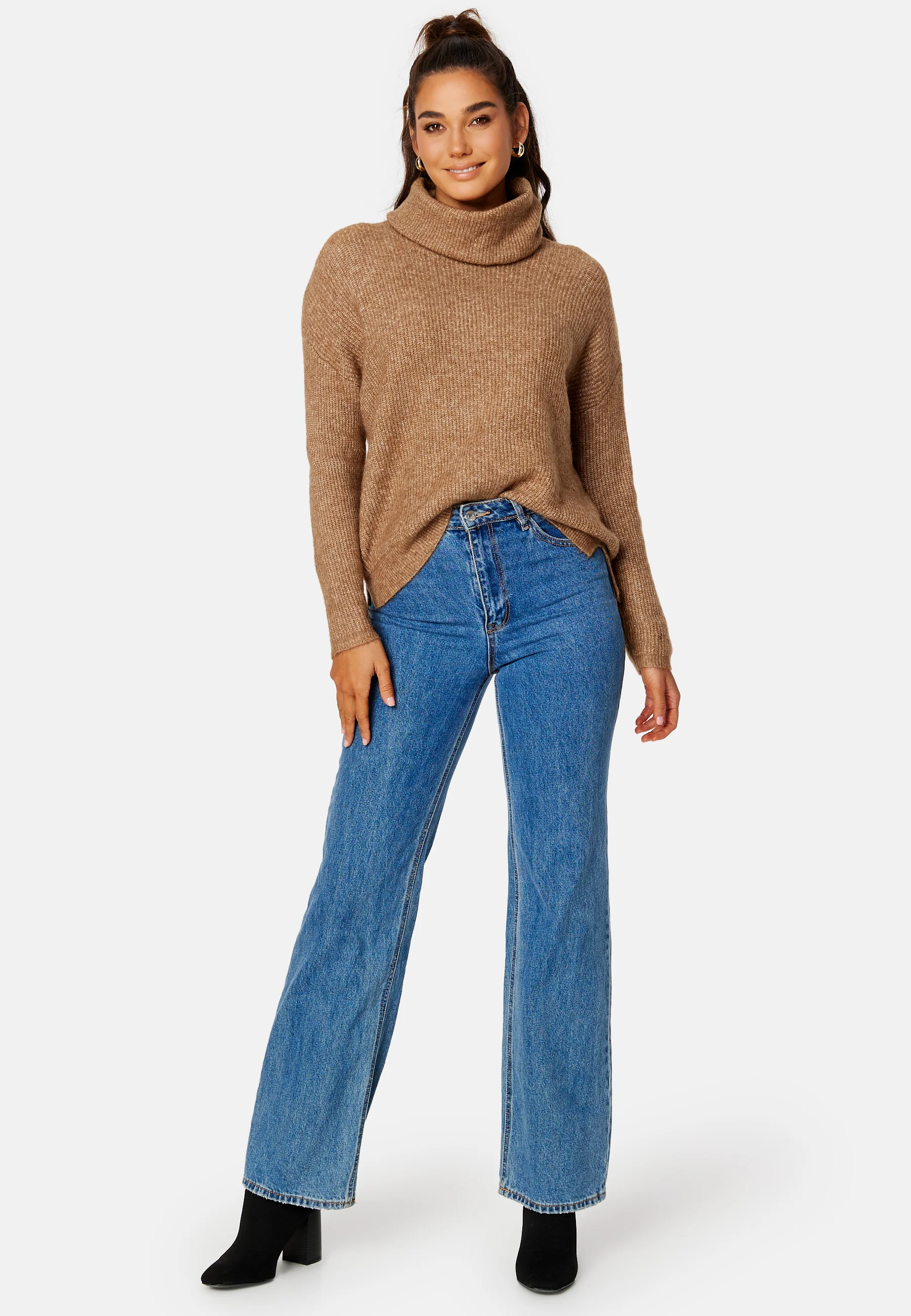 Cilia Rollneck L/S Knit Top - Image 2