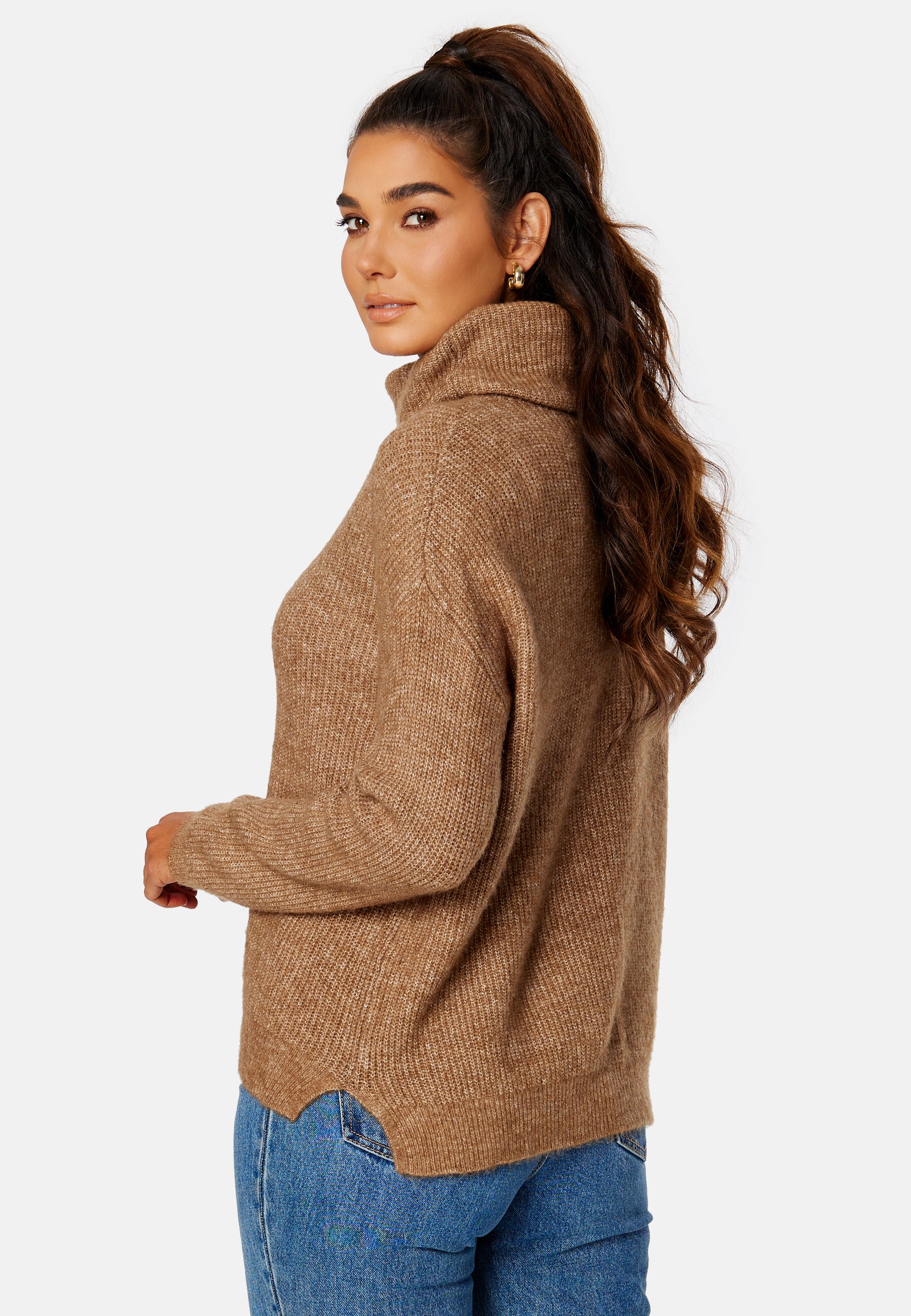 Cilia Rollneck L/S Knit Top - Image 3