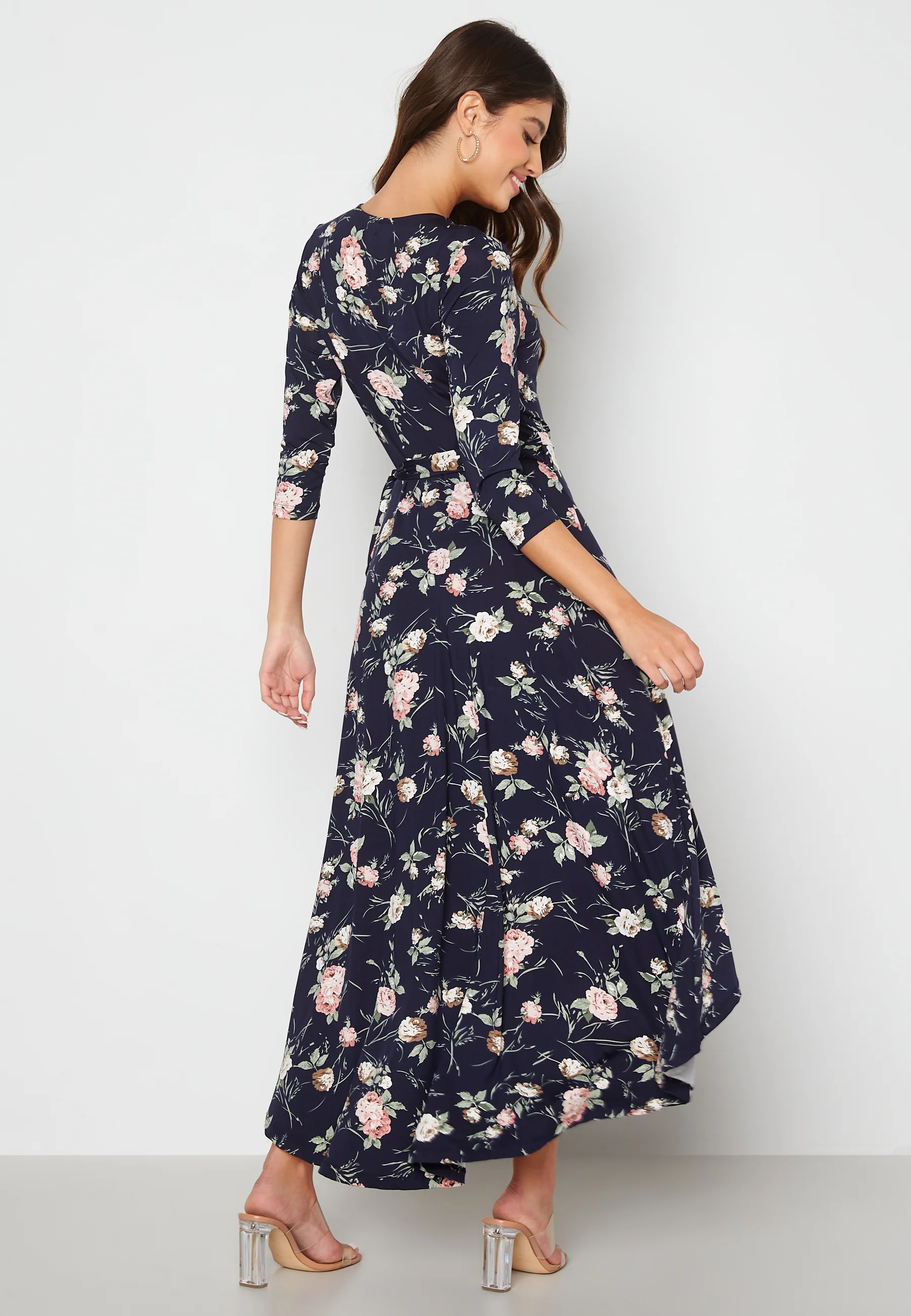 Clara 3/4 high low dress - Image 2