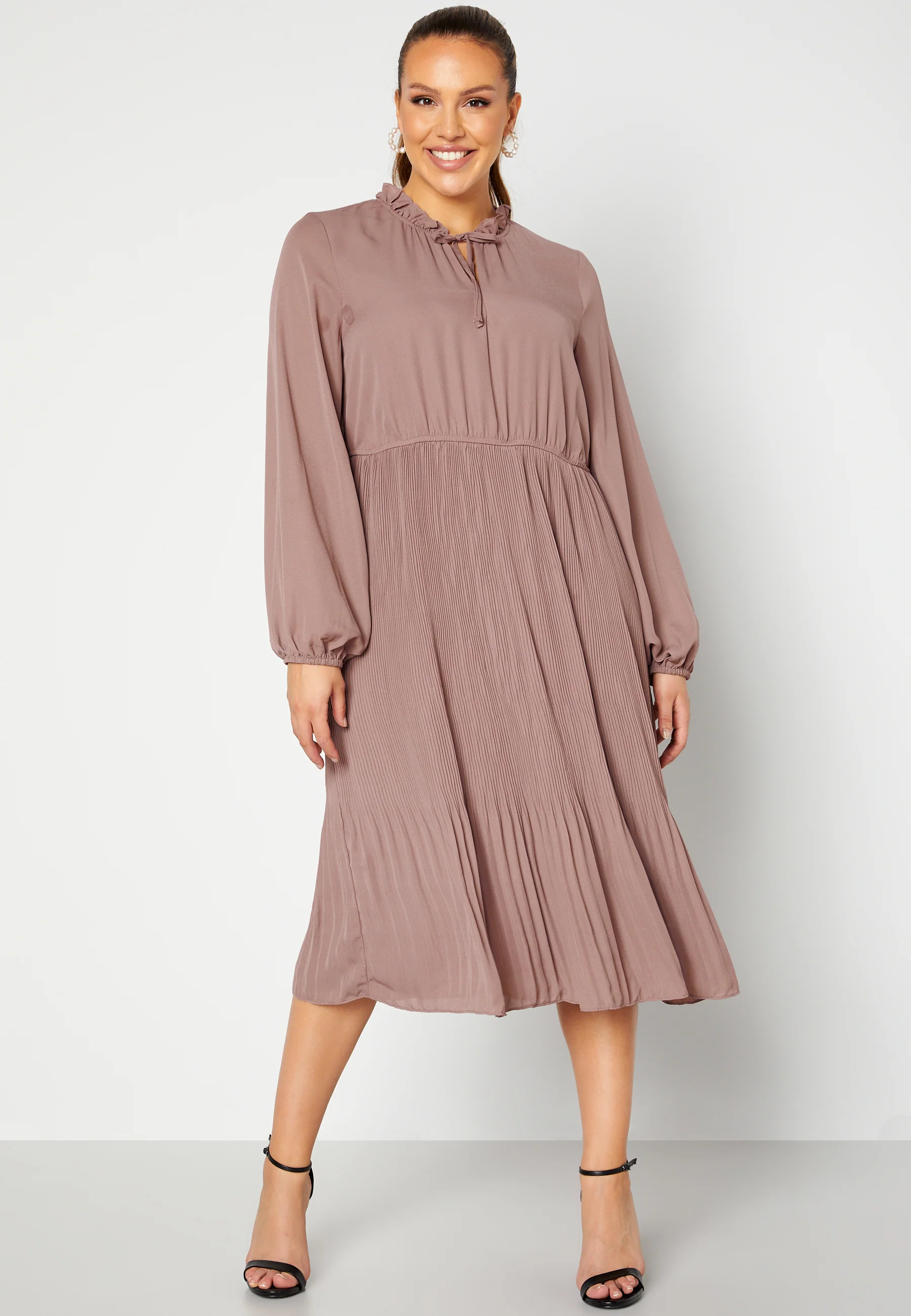 Clara Pleated Dress - Image 5