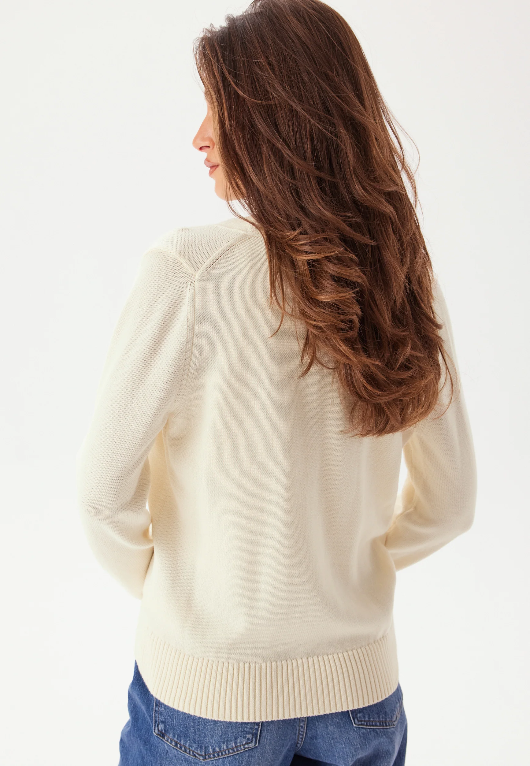 Classic Cotton Cardigan - Image 2