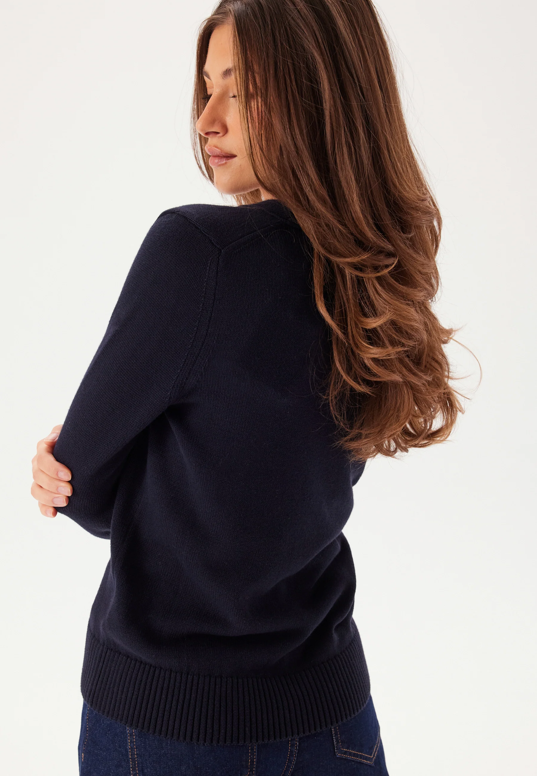 Classic Cotton Cardigan - Image 3