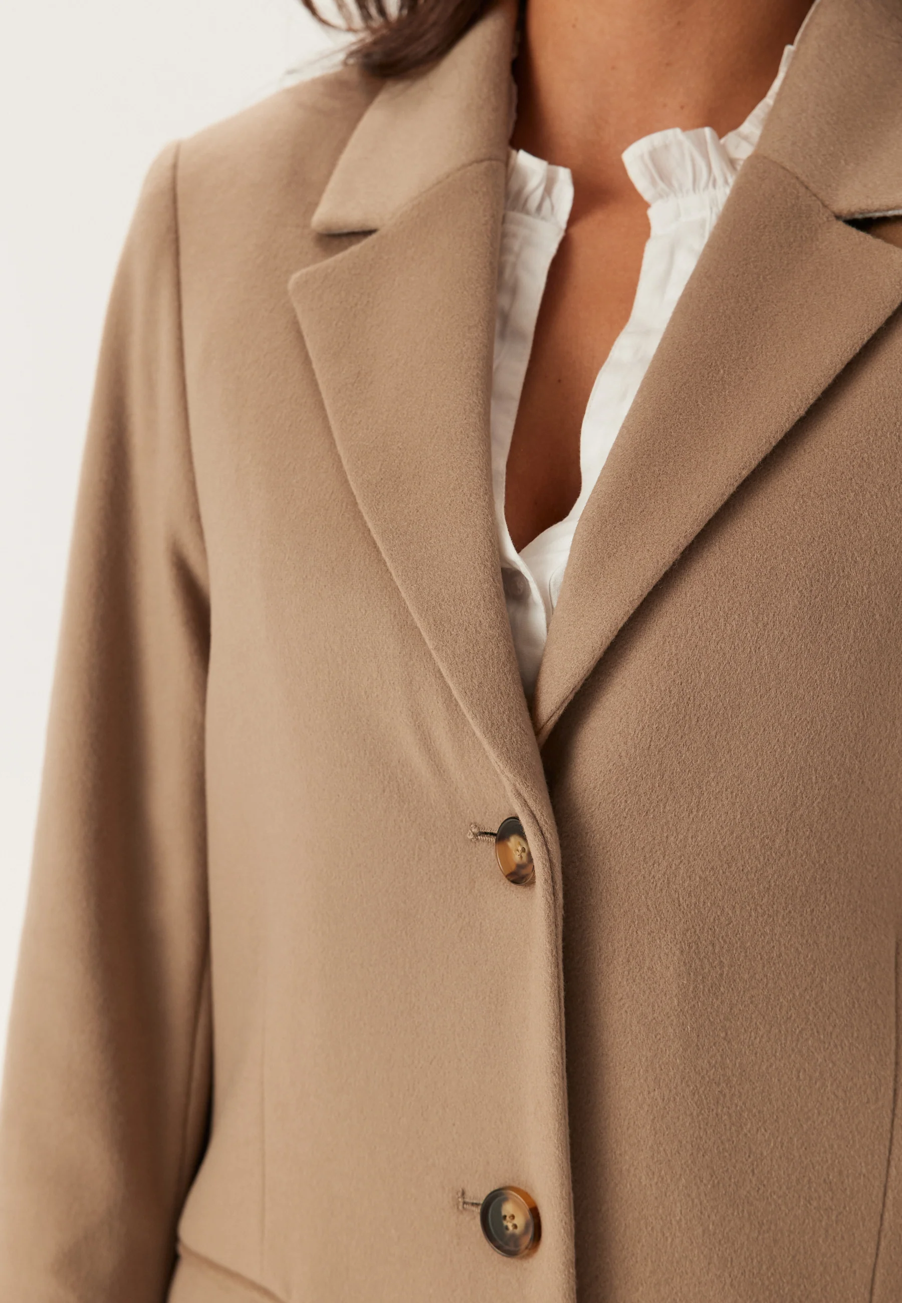 Classic Tailored Wool Blend Co - Image 4