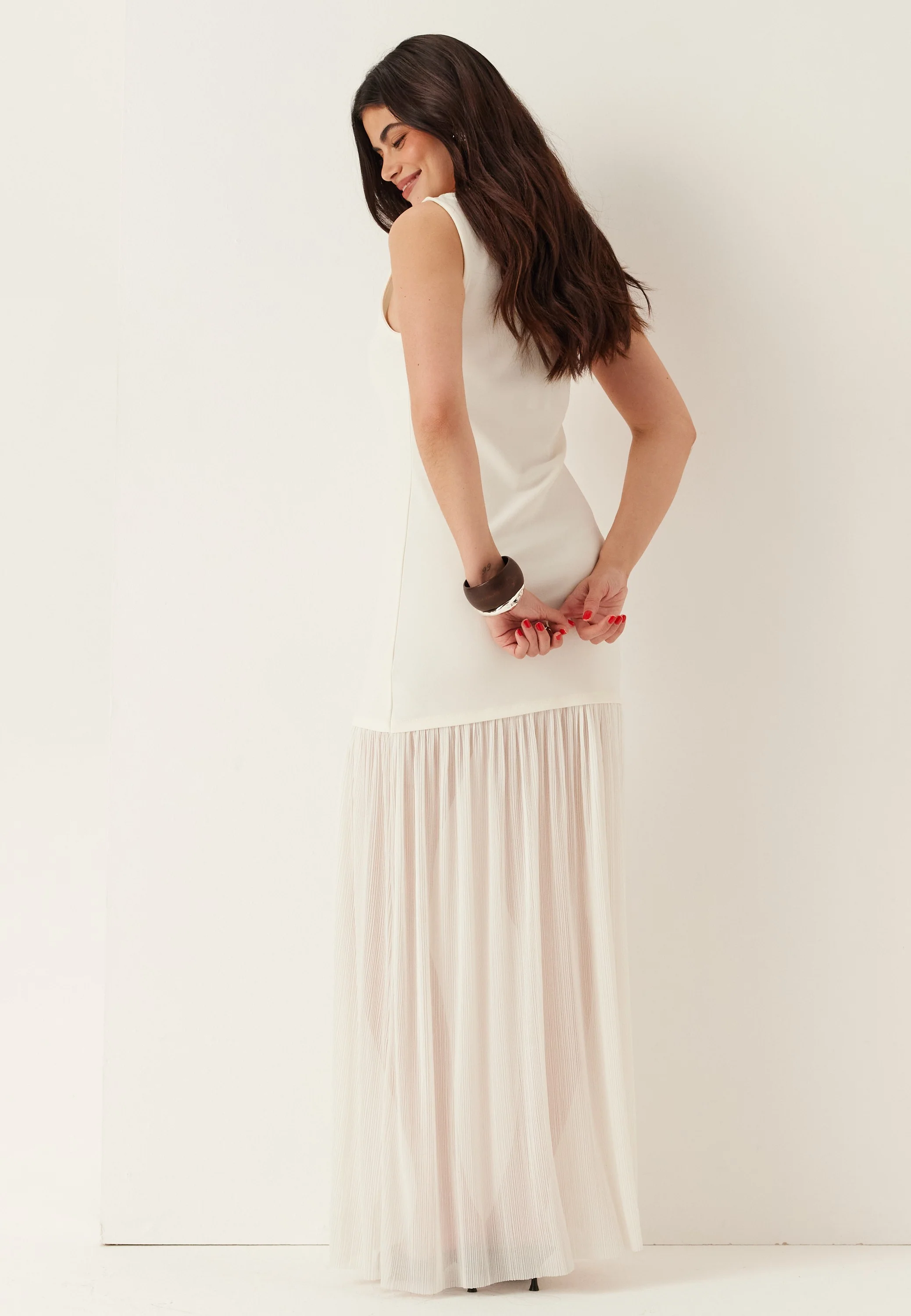 Combined Maxi Dress - Image 4