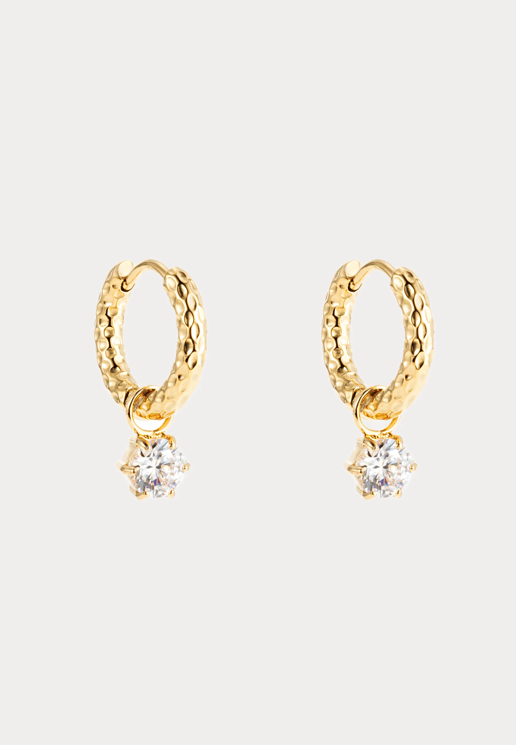 Como Hoop Earring Crystal - Image 3