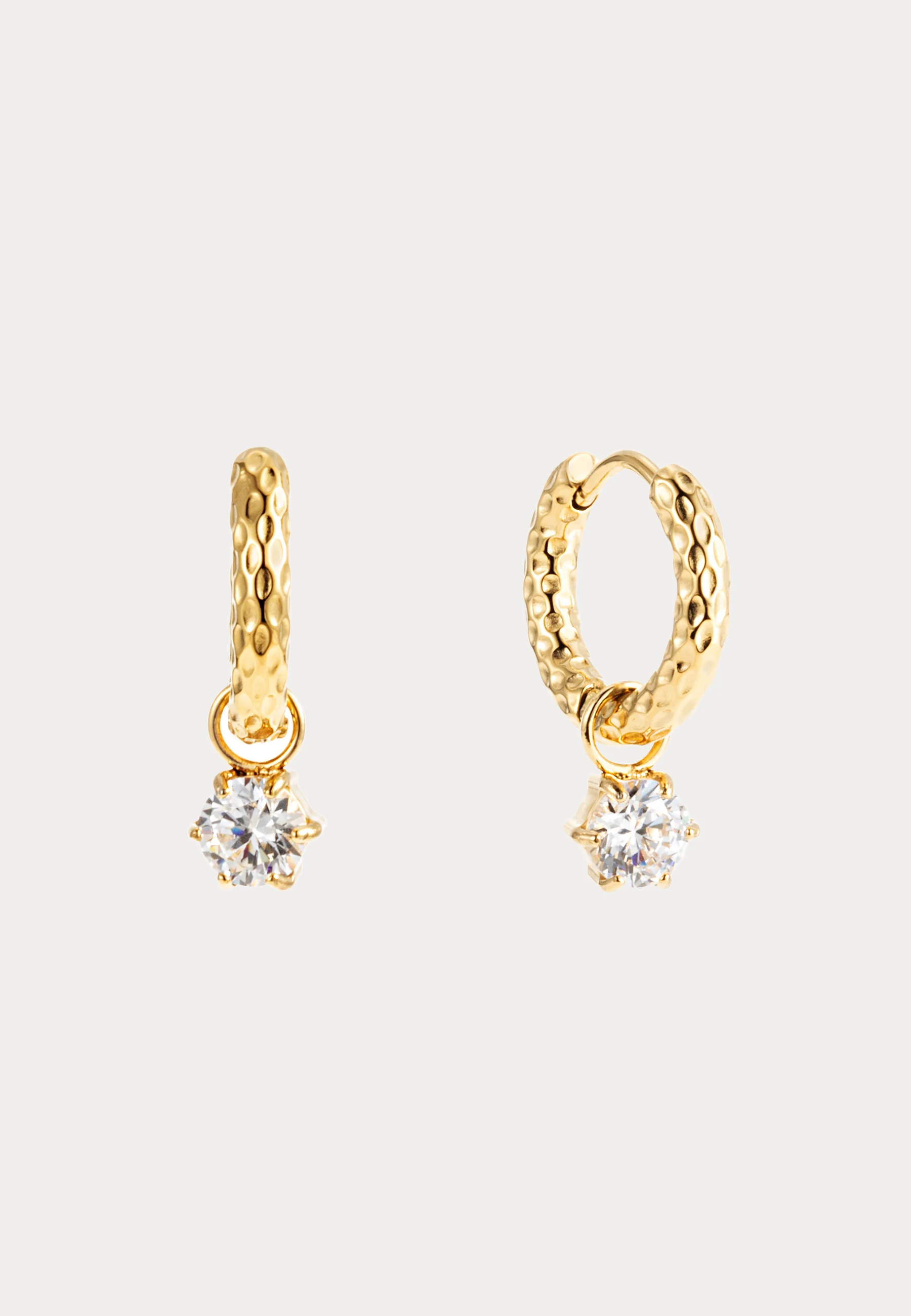 Como Hoop Earring Crystal - Image 4