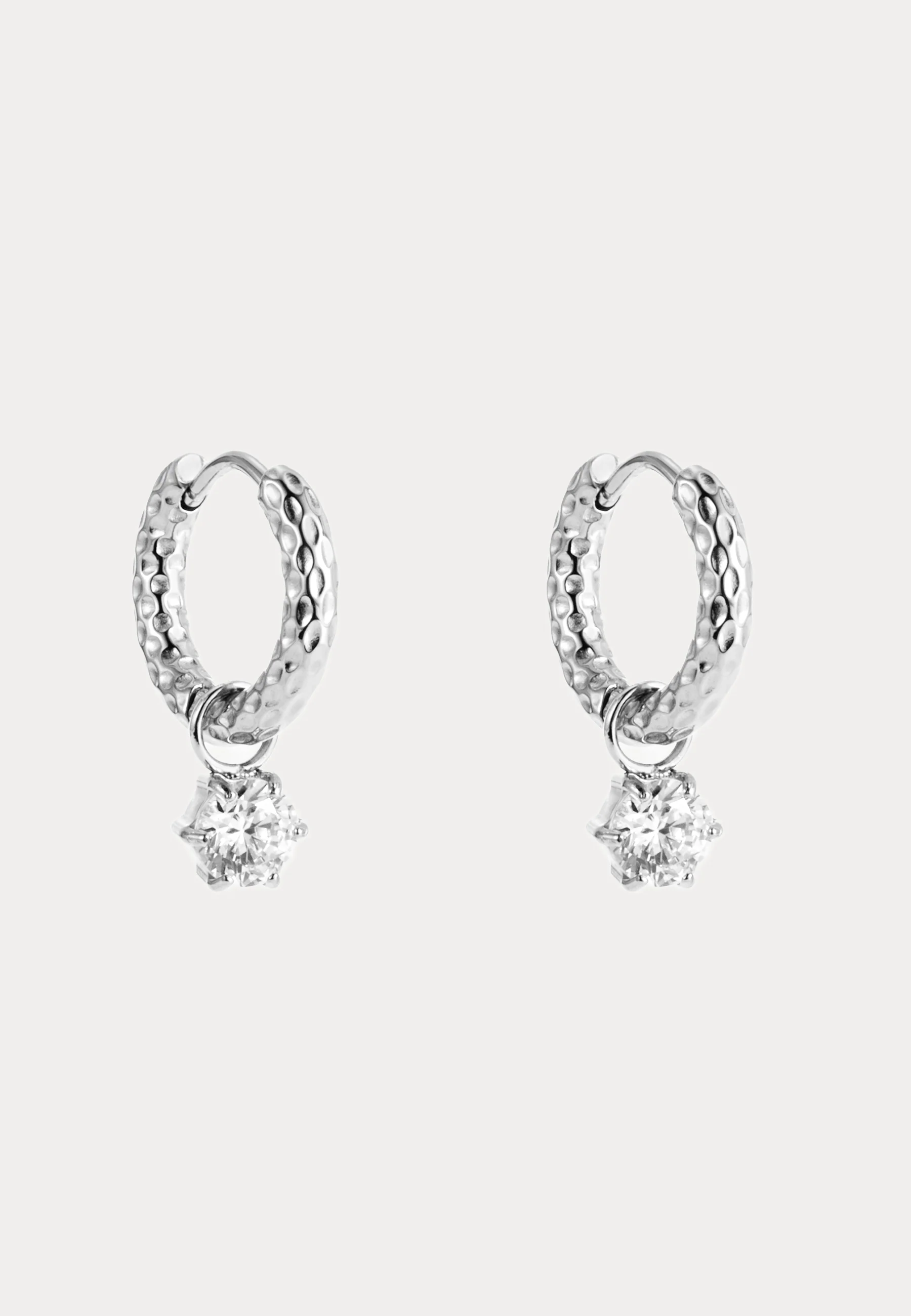 Como Hoop Earring Crystal - Image 2