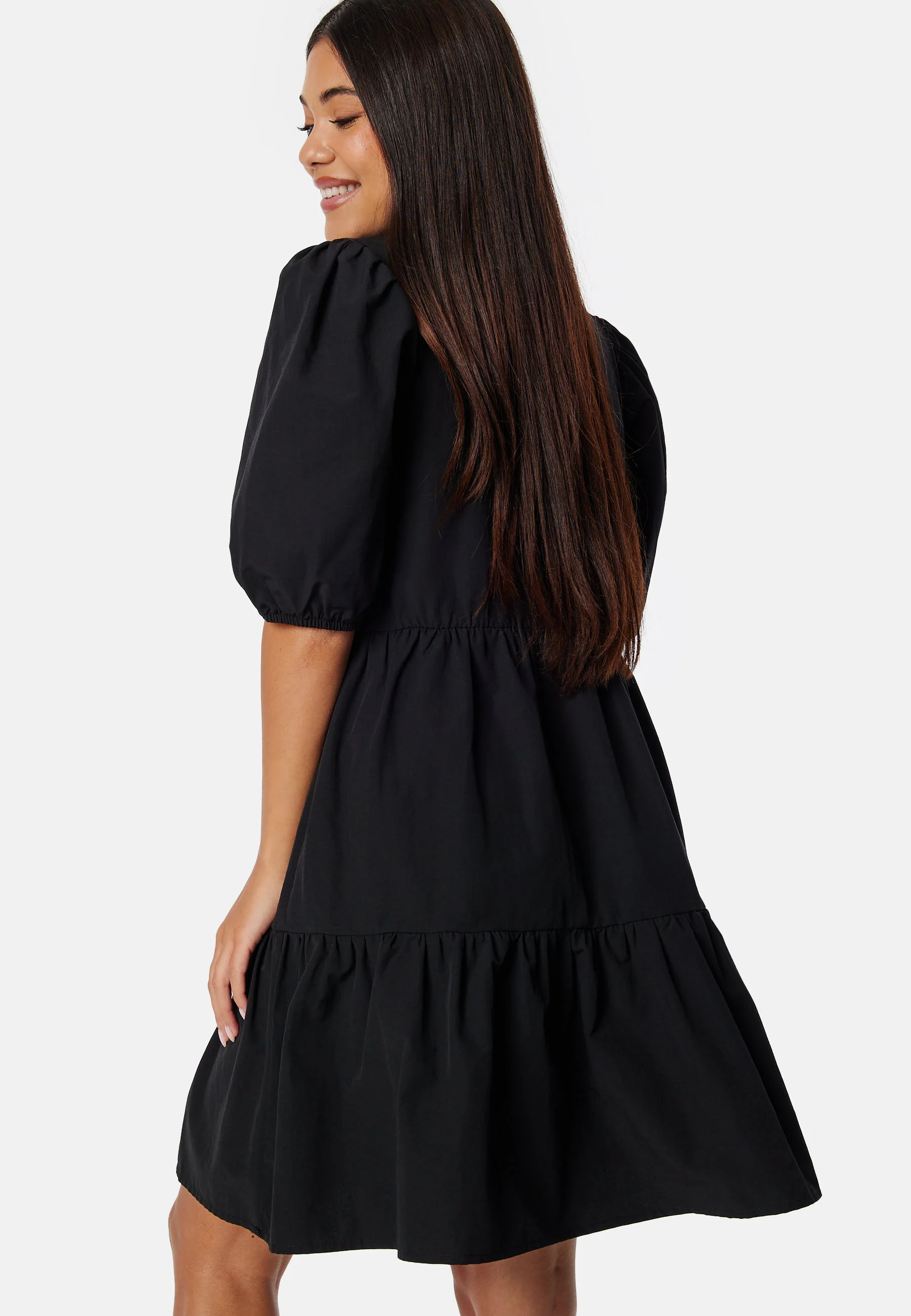 Contrast Bow Dress - Image 2