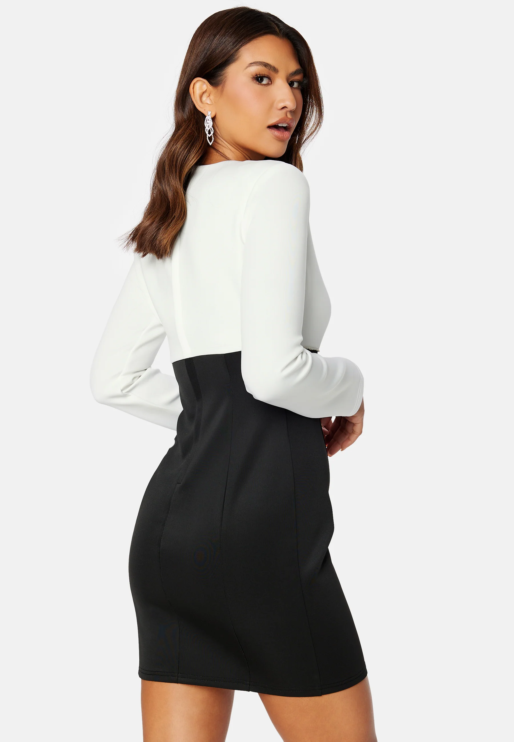 Contrast Dress - Image 4