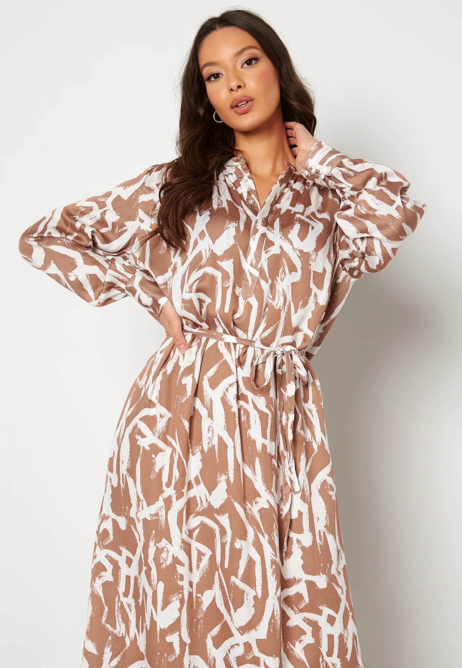 Corba Midi Shirt Dress - Image 3